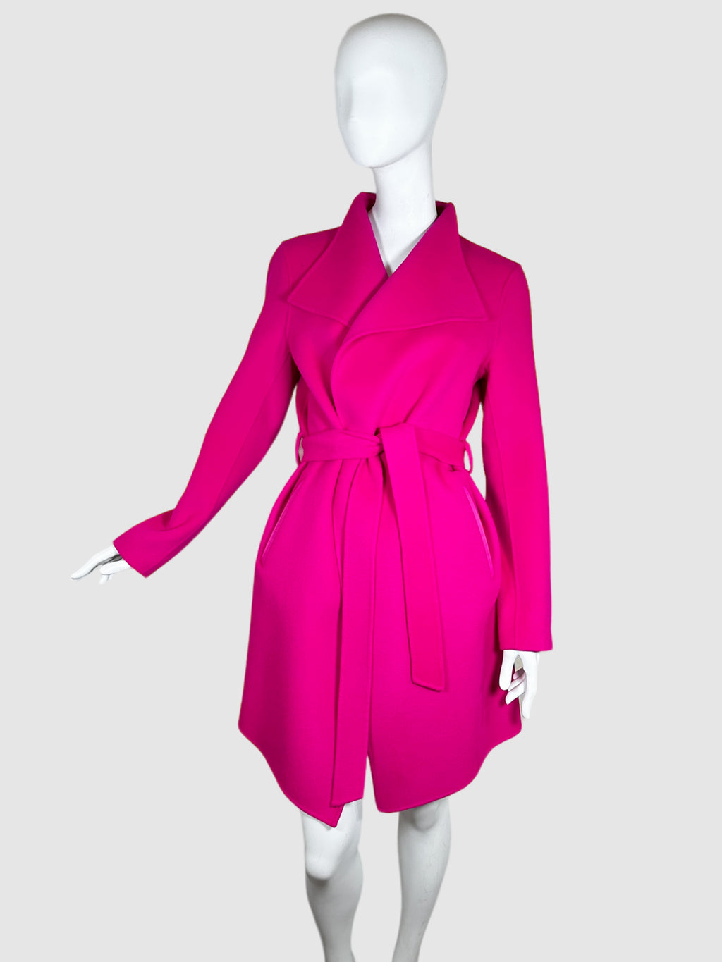 Mackage Belted Wool Coat - Size M