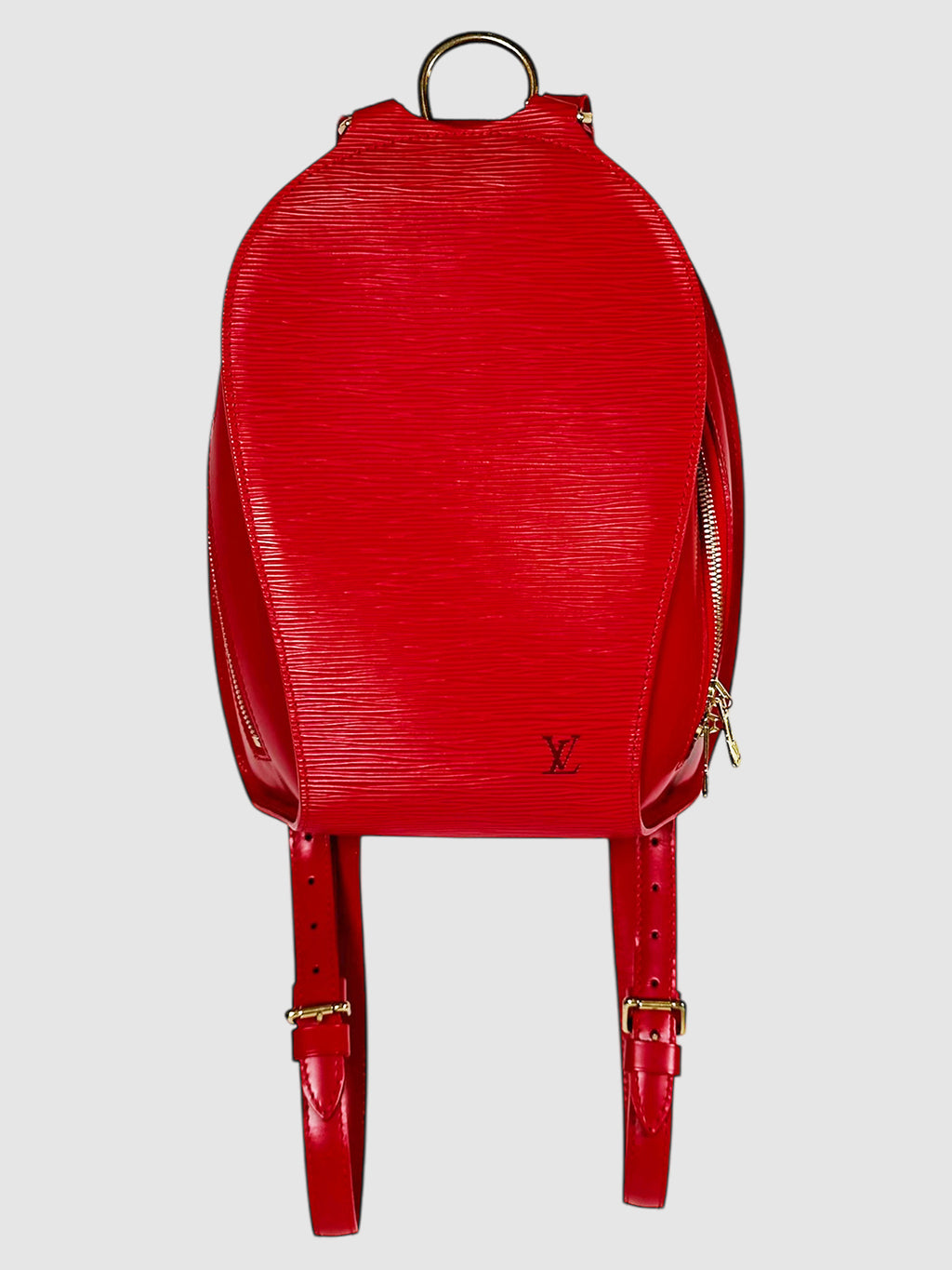 Louis Vuitton Red Epi Leather Mabillon Backpack Luxury Designer Resale Consignment Toronto Secondhand