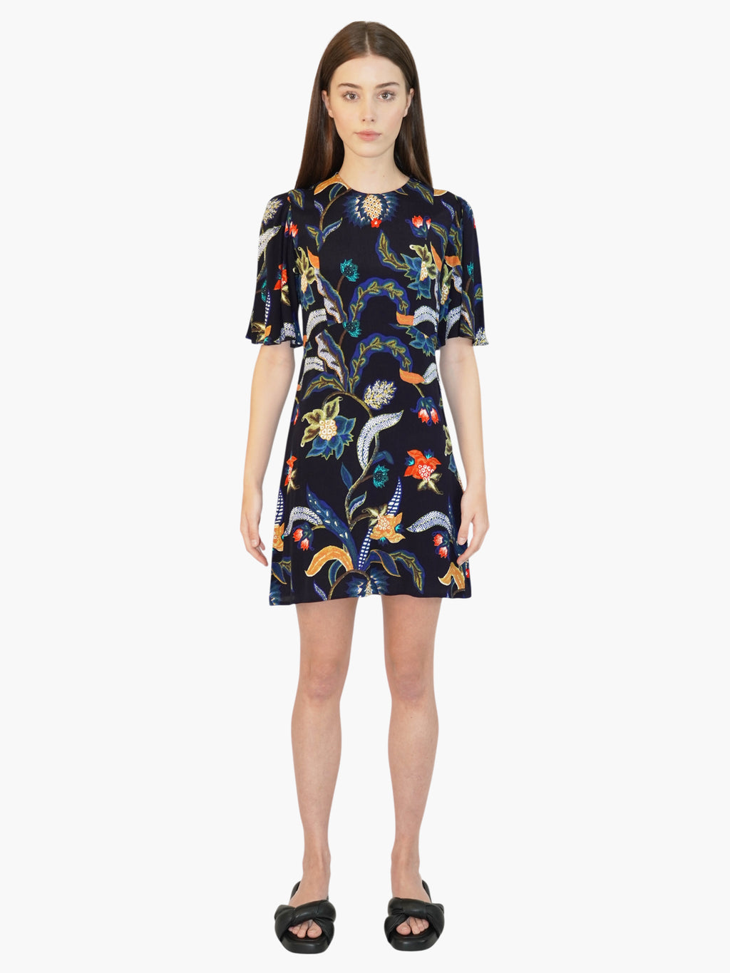 Baroque Mini Dress