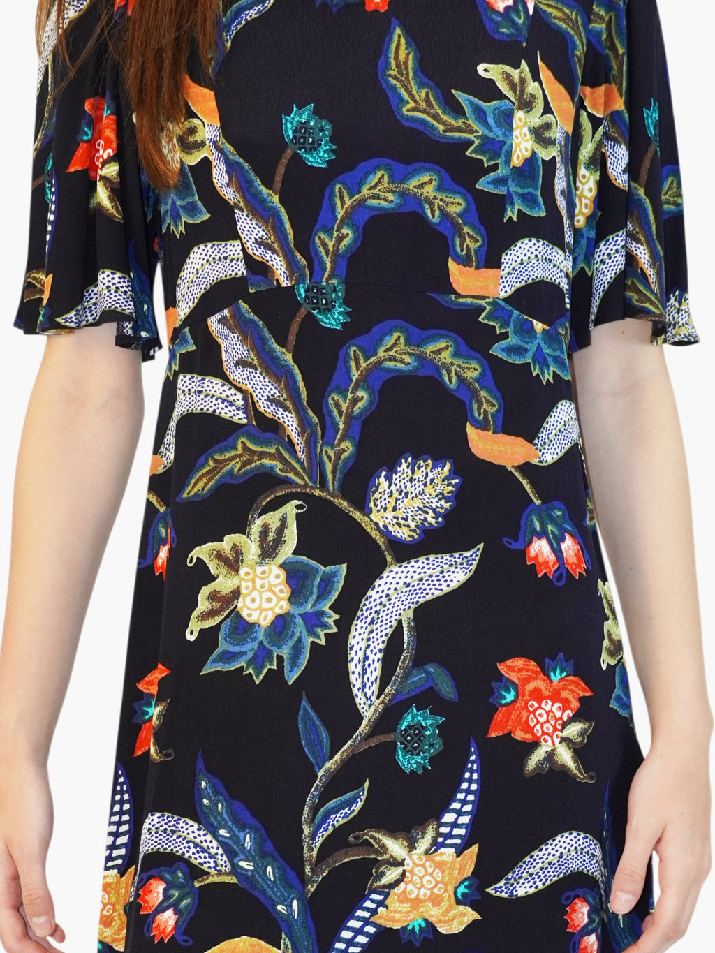 Baroque Mini Dress