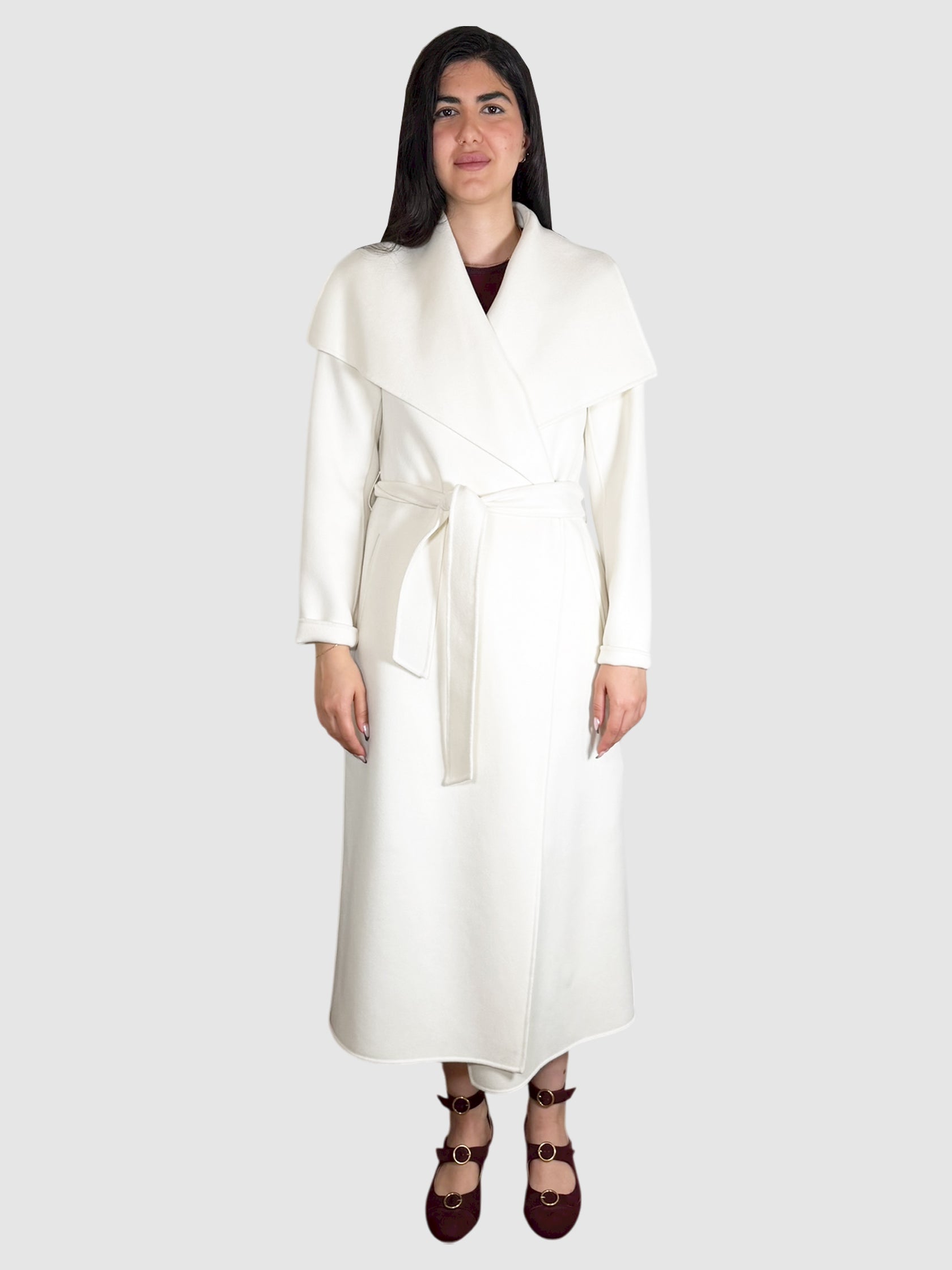 Wool Wrap Coat