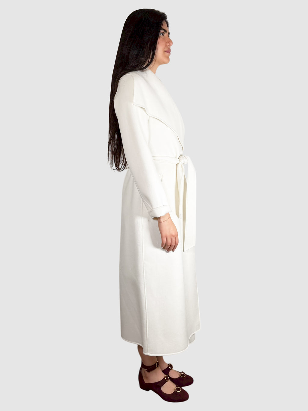Wool Wrap Coat