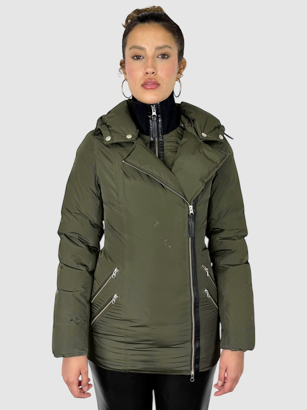 Zip-Up Puffer Jacket