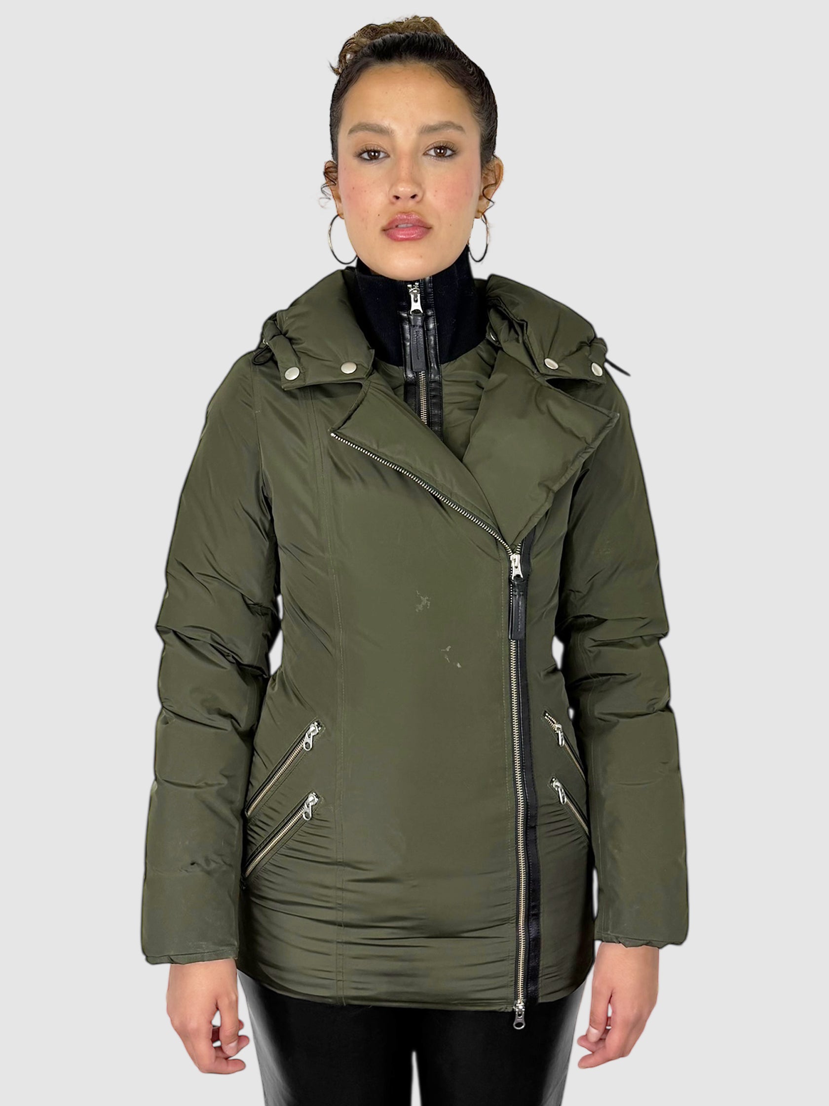 Zip-Up Puffer Jacket