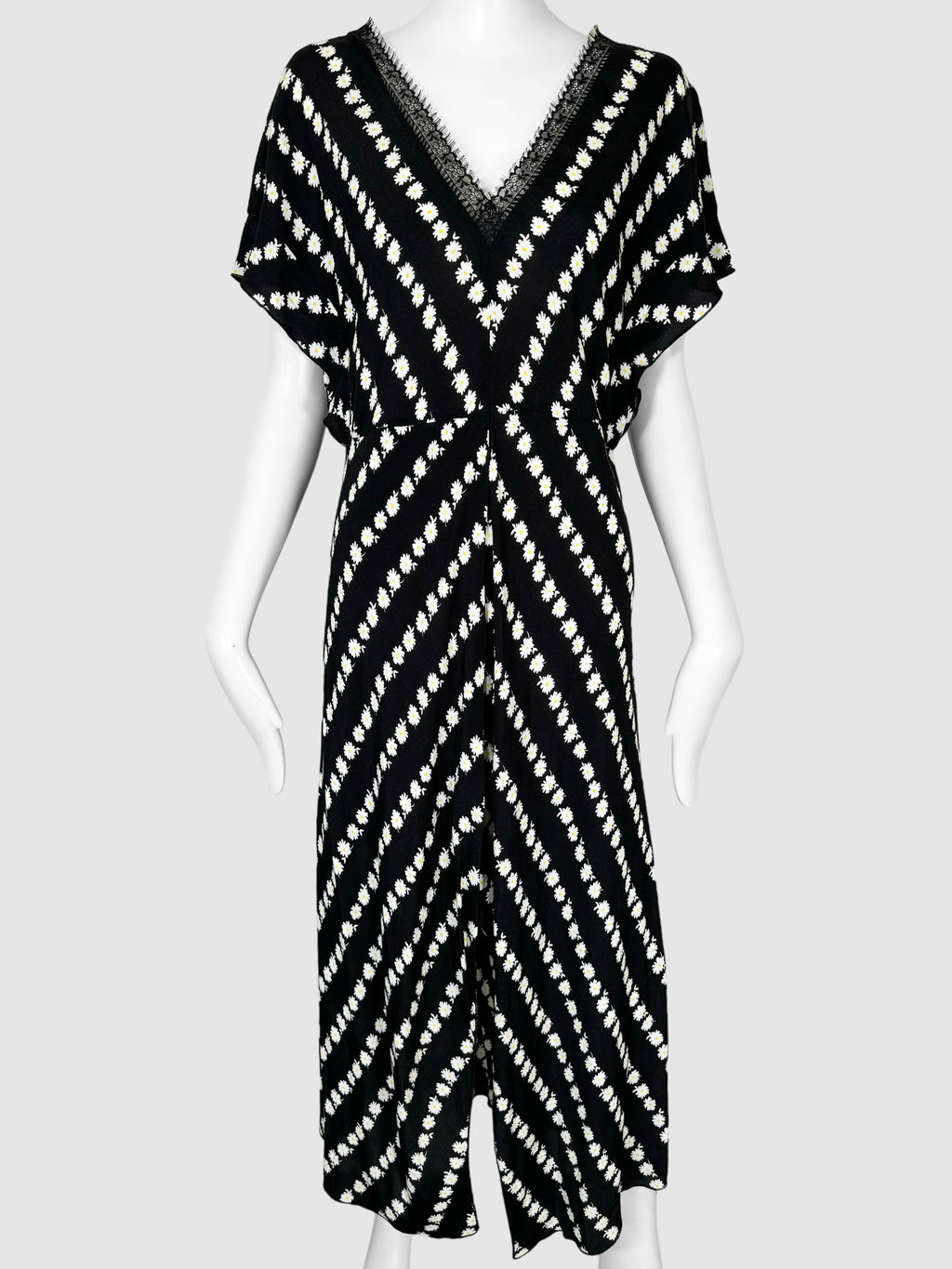 Daisy Chain Midi Dress - Size 4