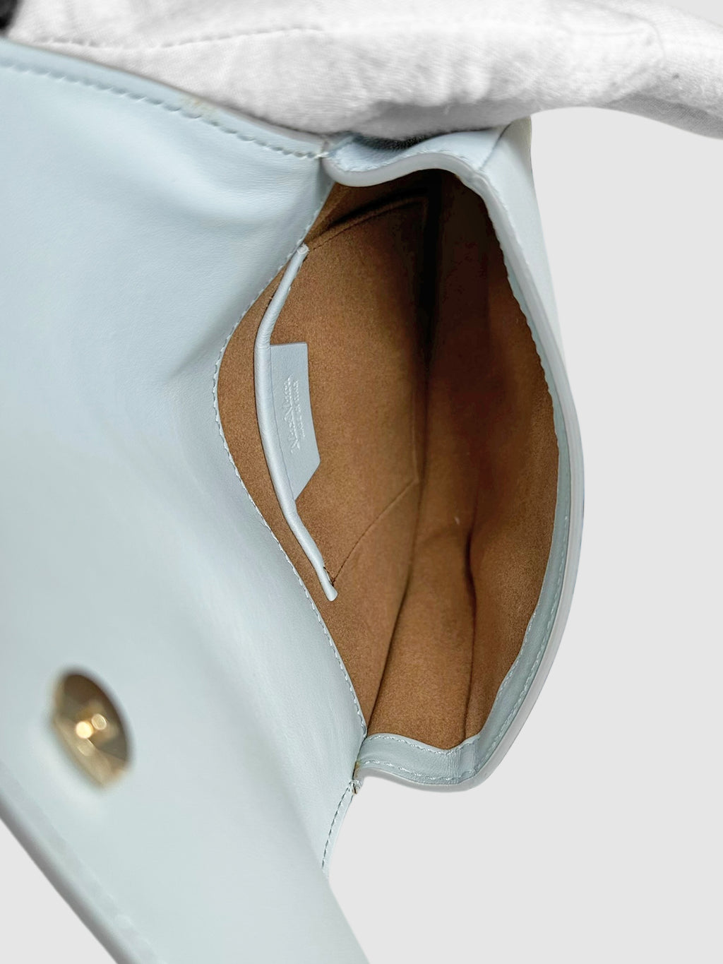 Leather MYM Flap Bag