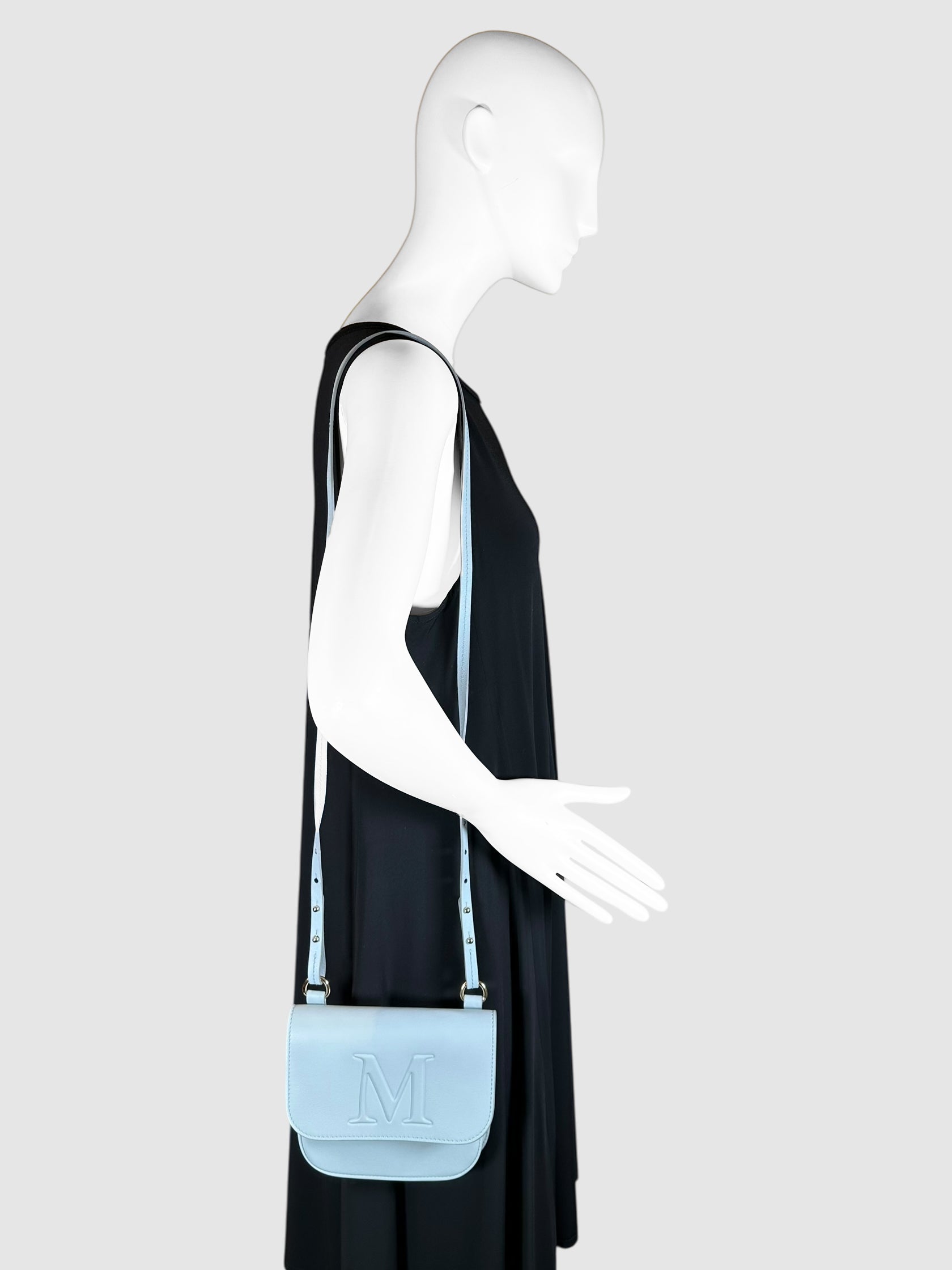 Leather MYM Flap Bag