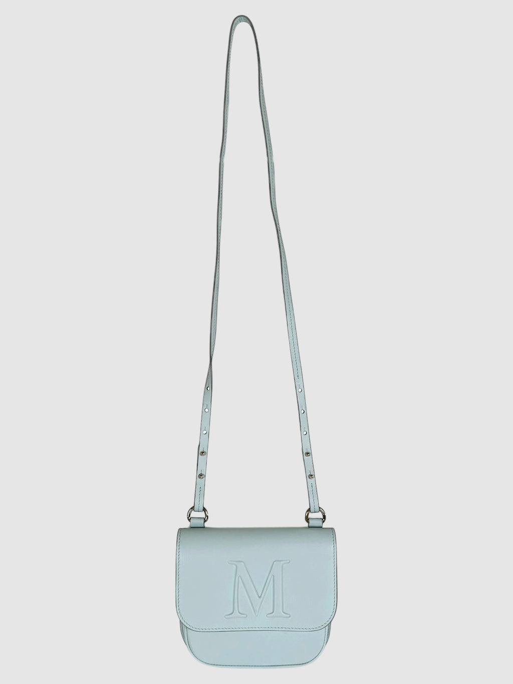 Leather MYM Flap Bag