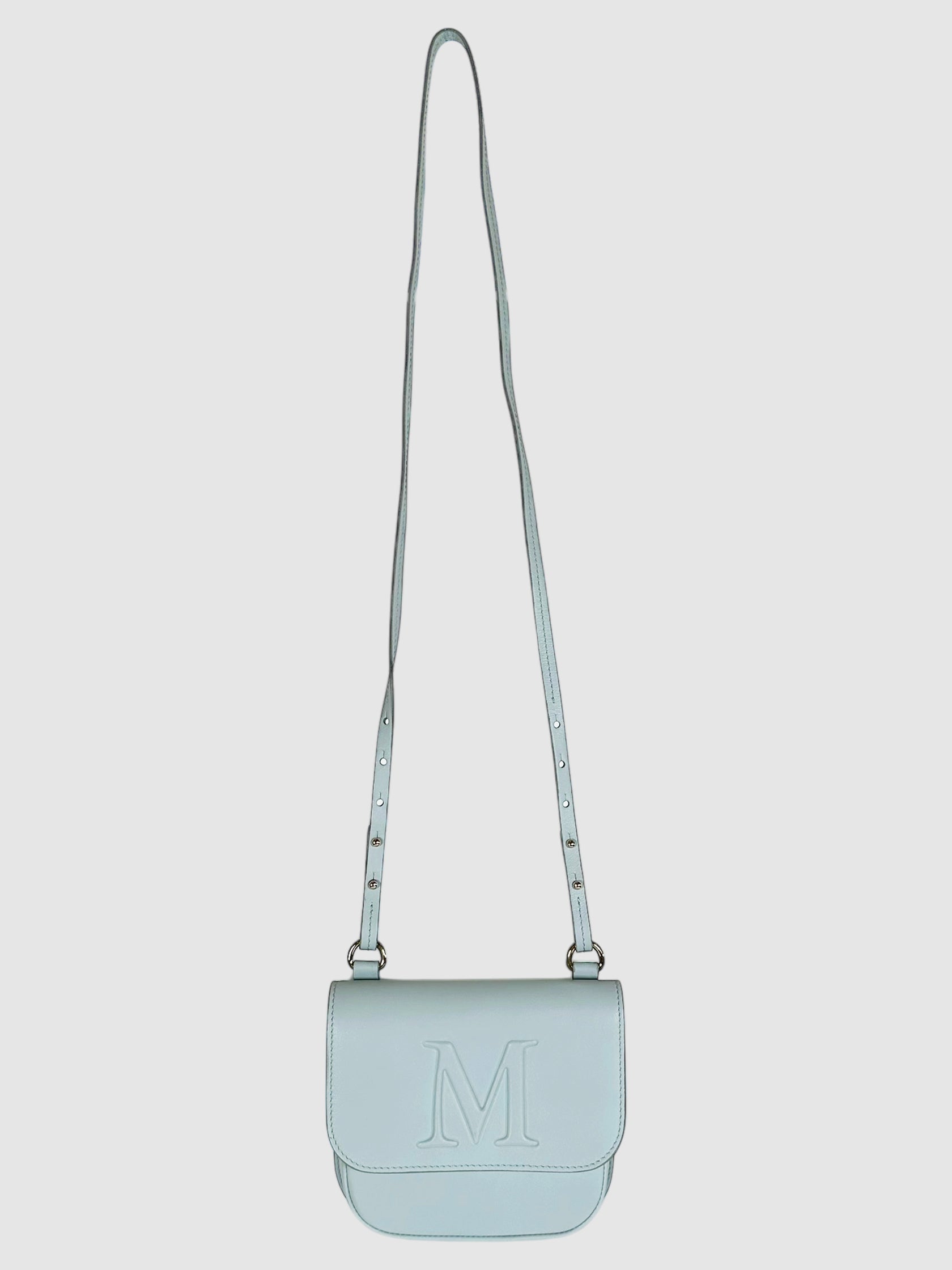 Leather MYM Flap Bag