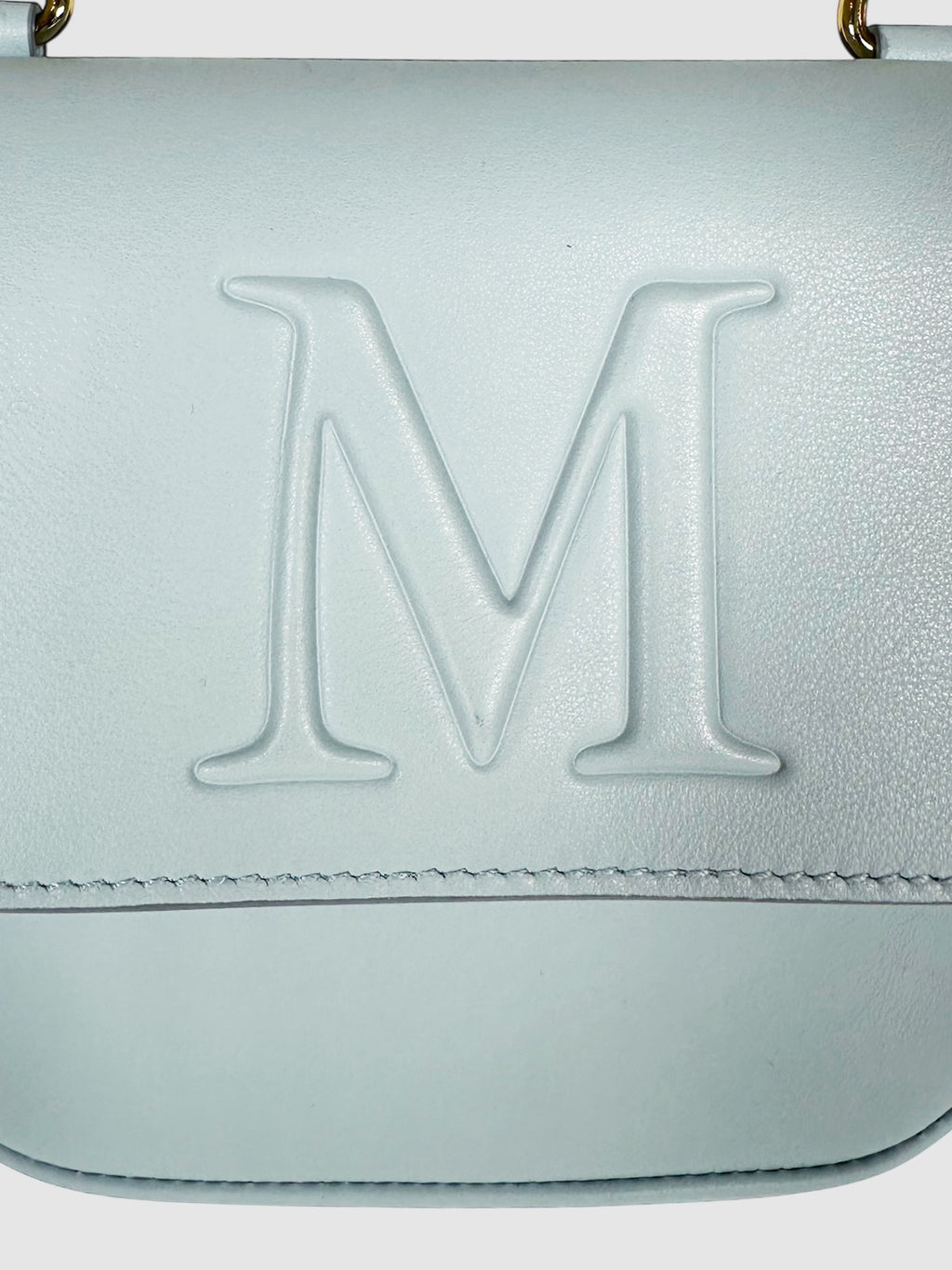 Leather MYM Flap Bag