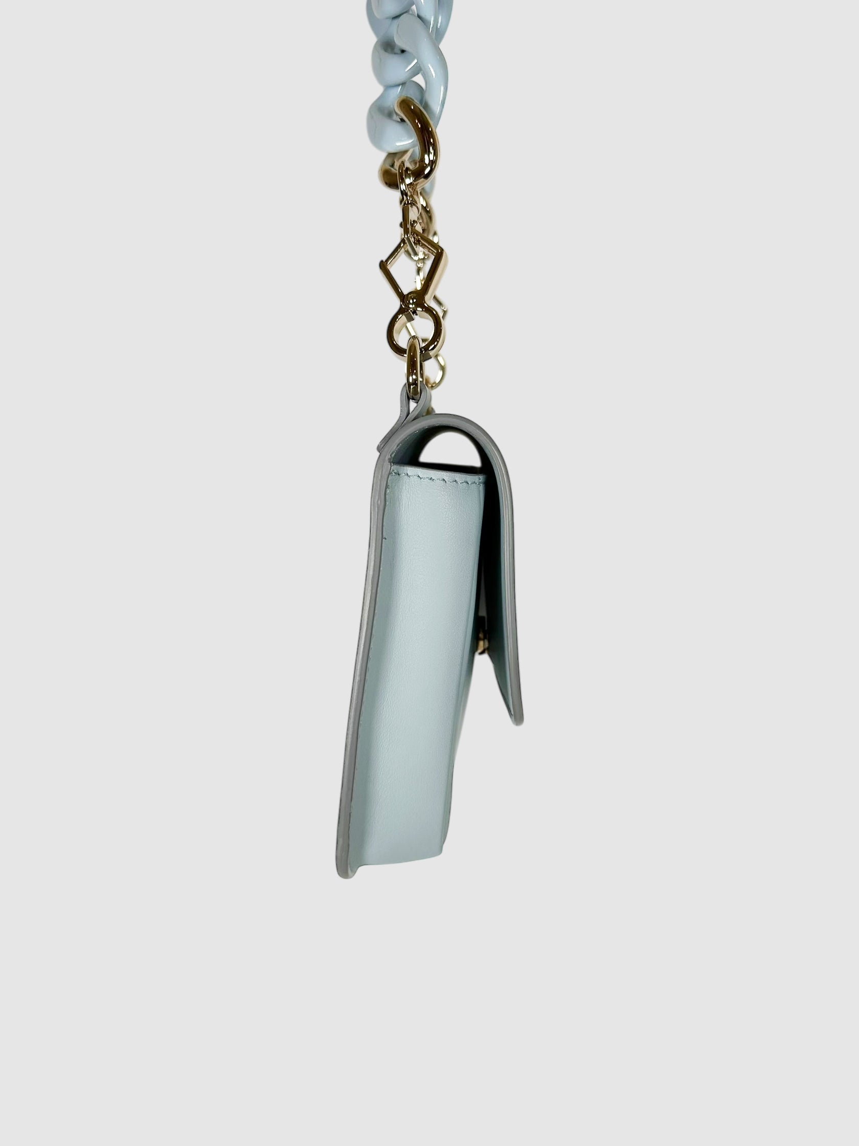 Leather MYM Flap Bag