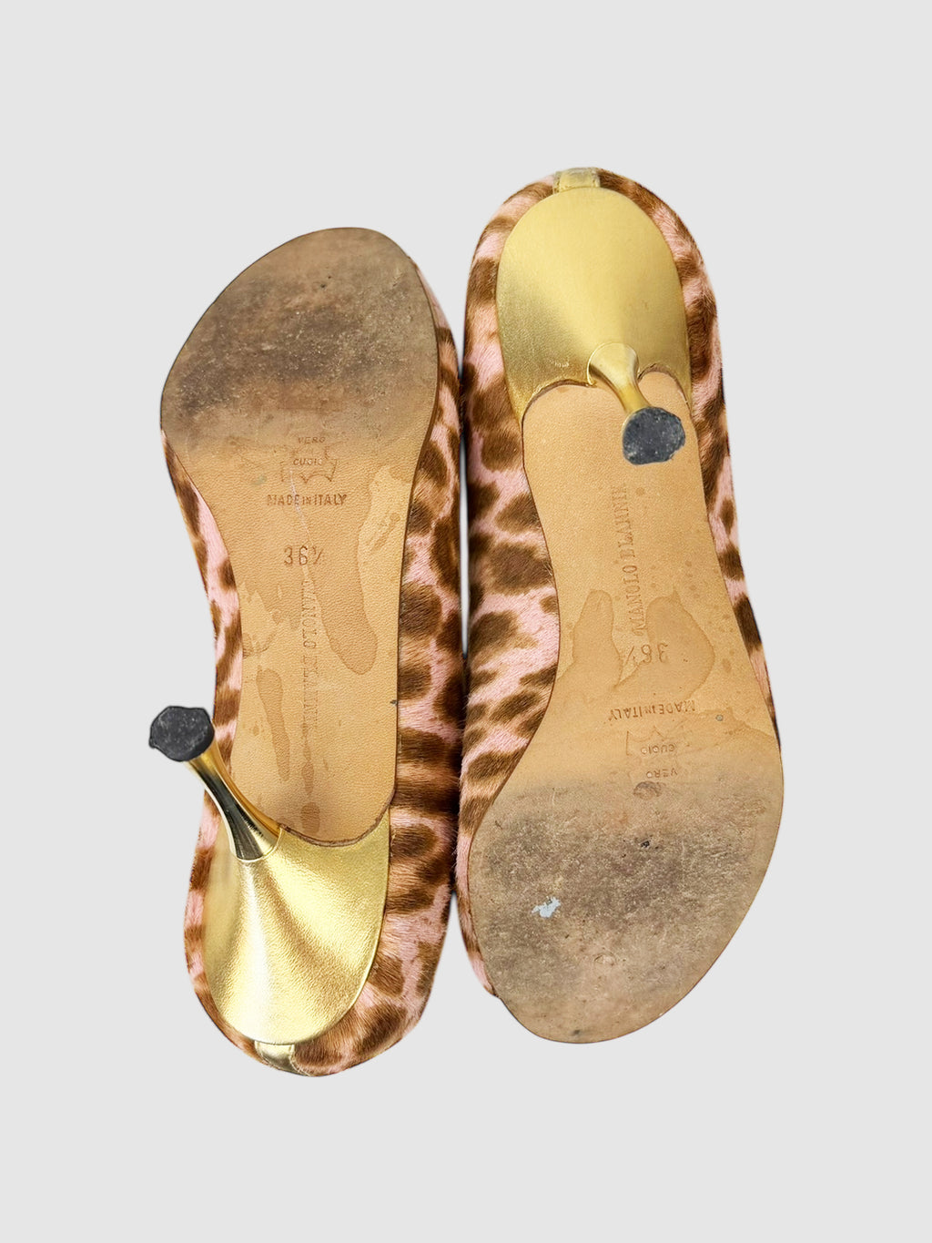 Pony Hair Cheetah Pumps