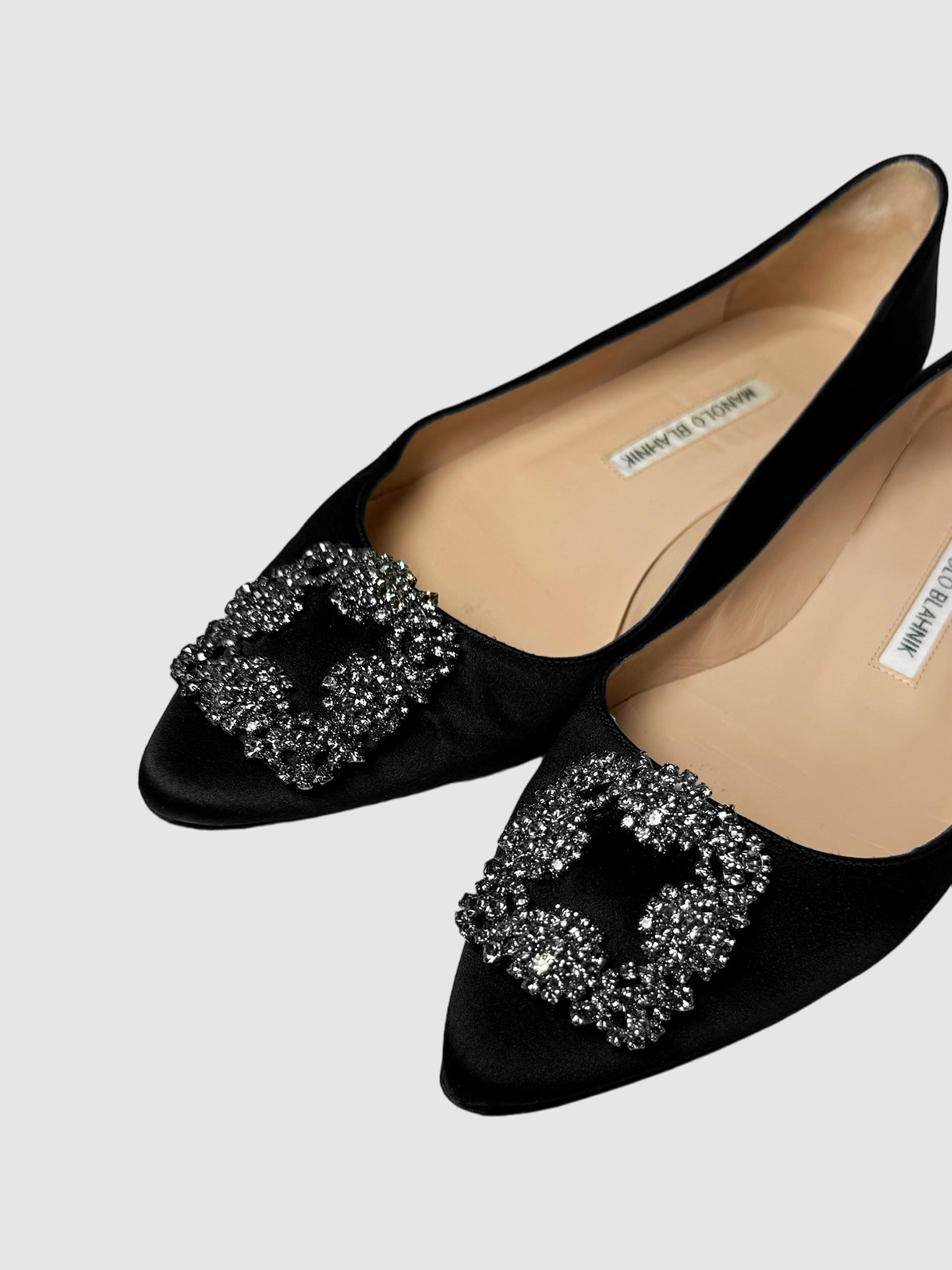 Hangisiflat Jewel Buckle Flats - Size 38.5