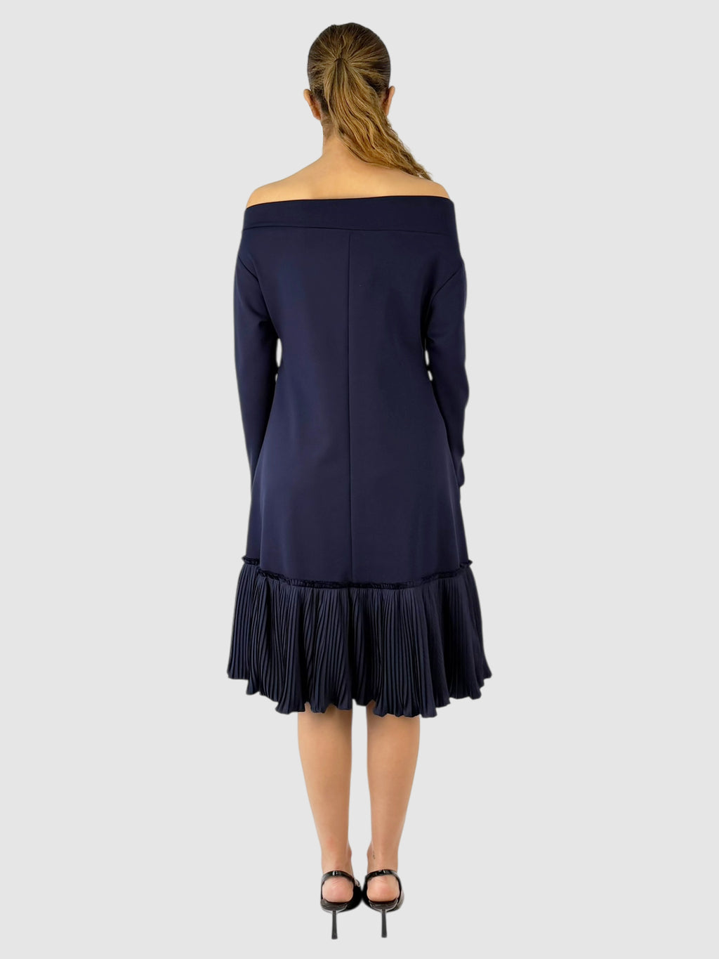 Ruffled Midi Dress