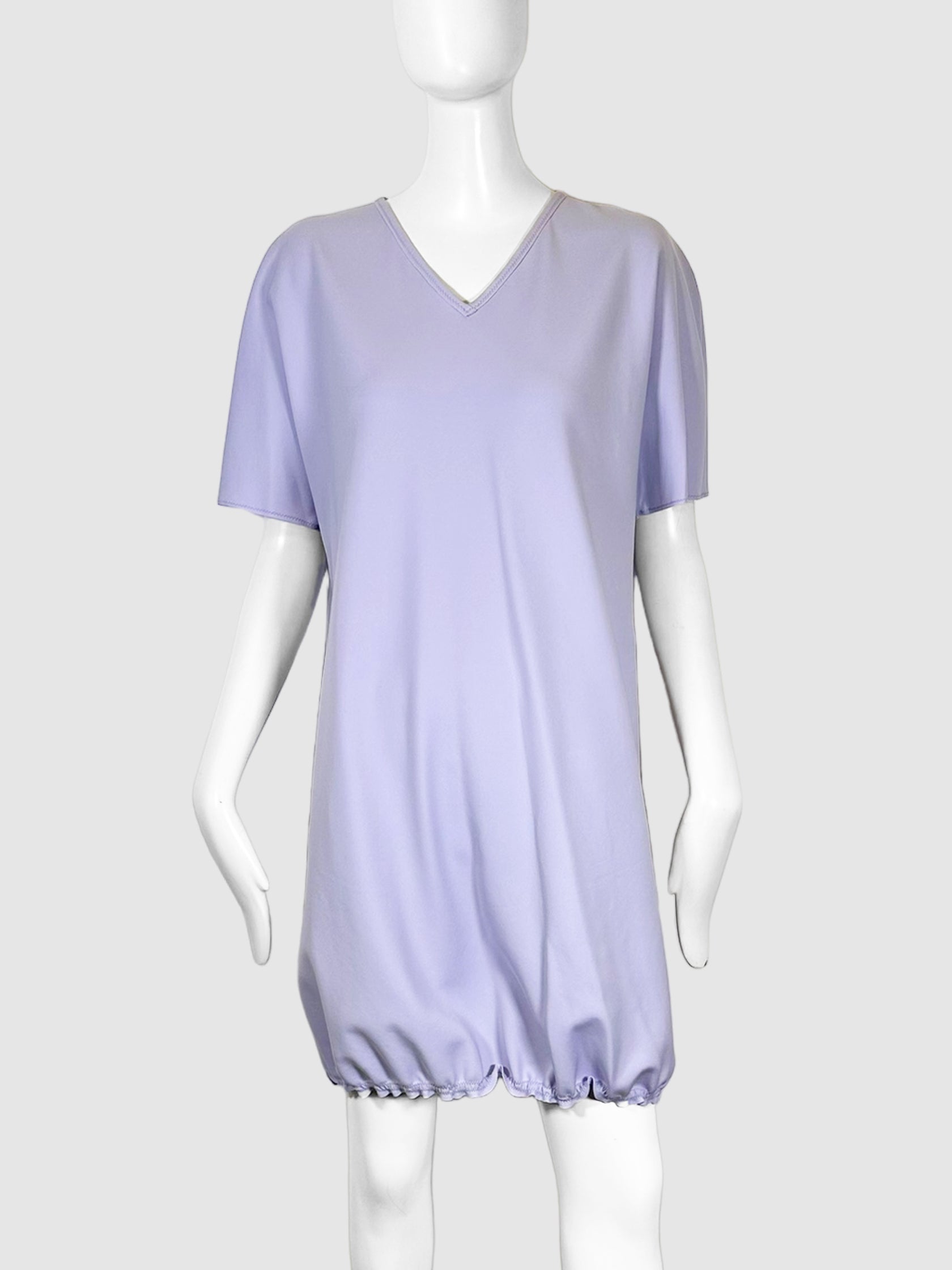 V-Neck Mini Dress - Size 4