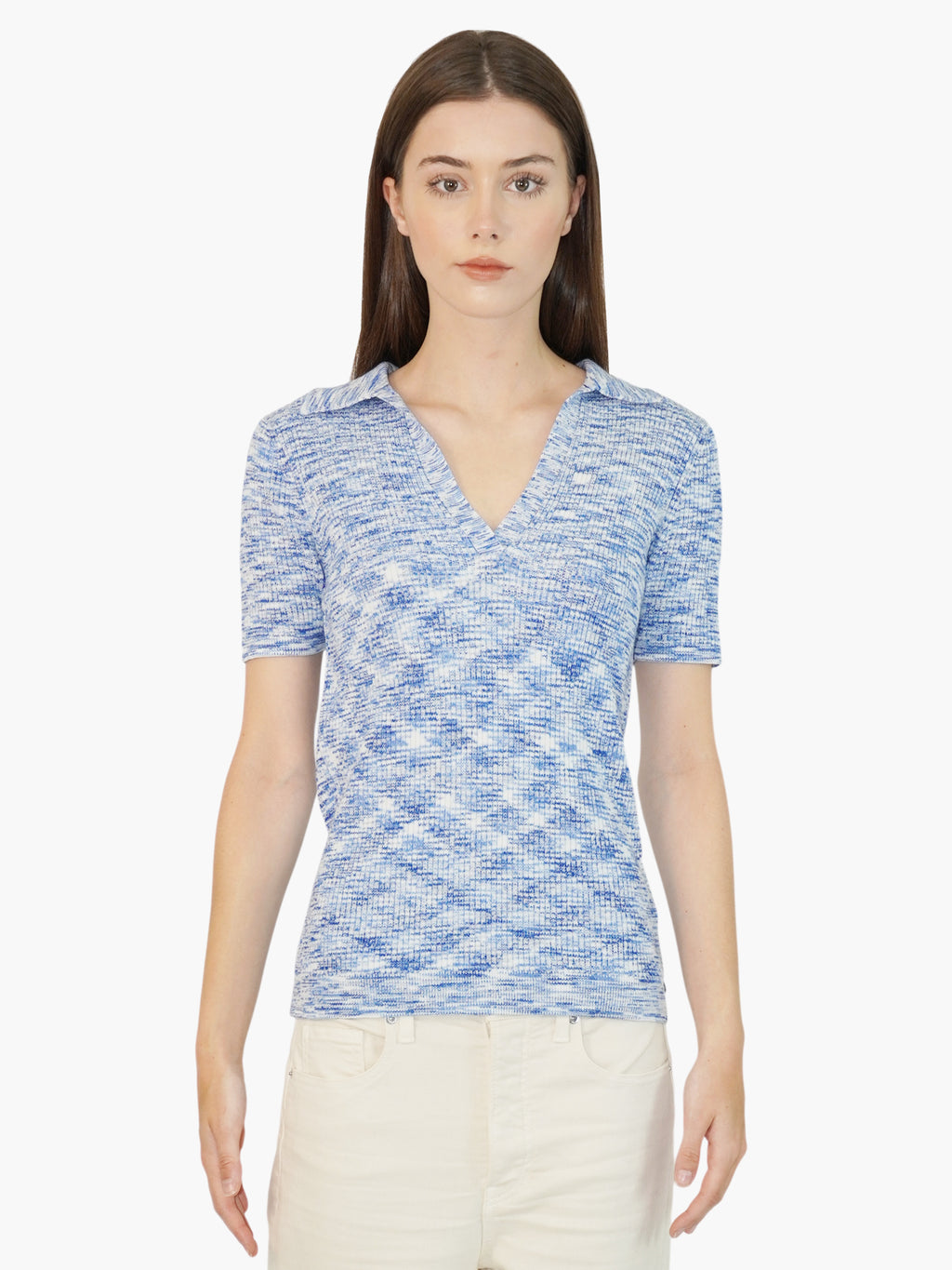 Marl Knit Top