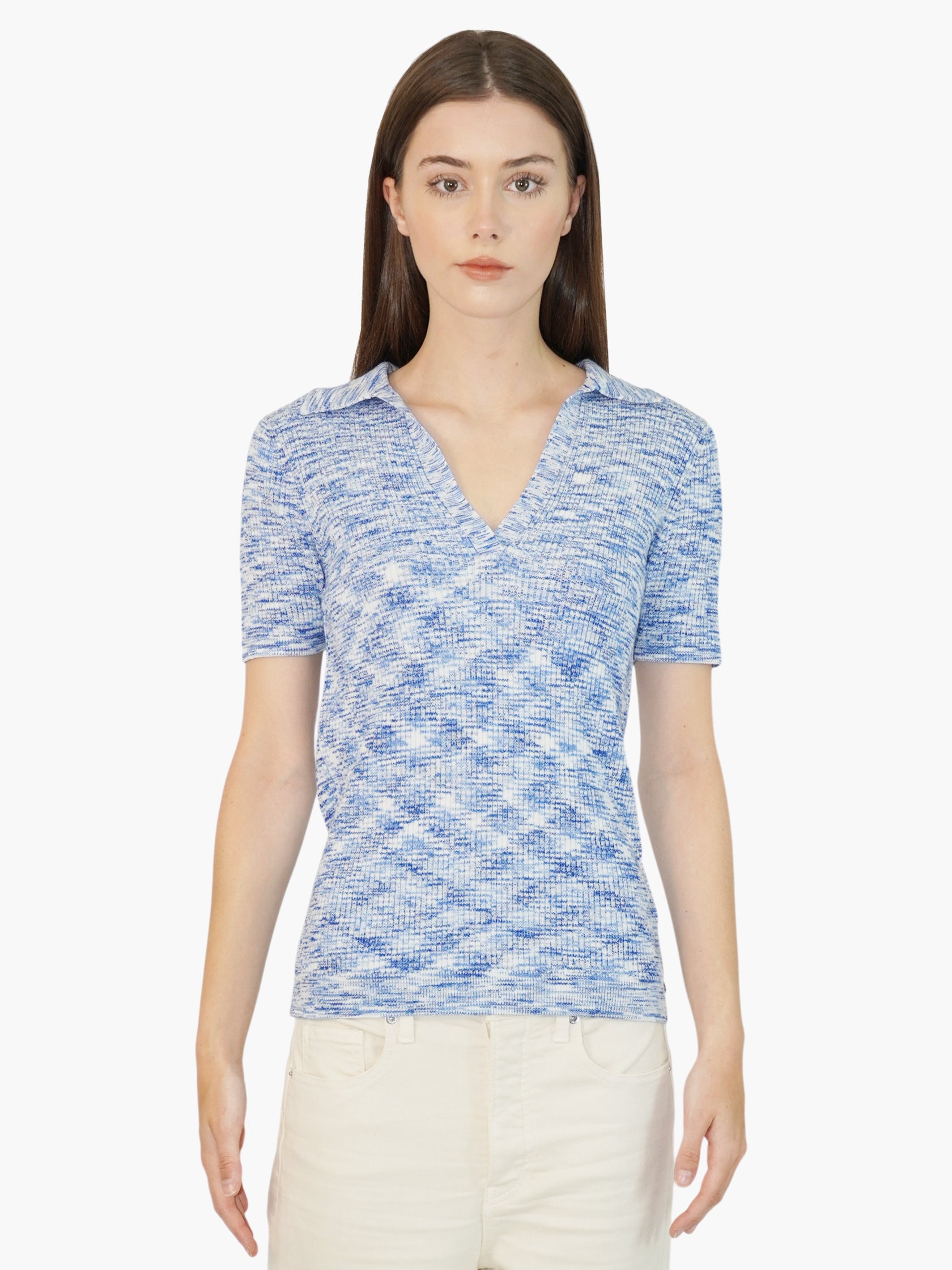 Marl Knit Top