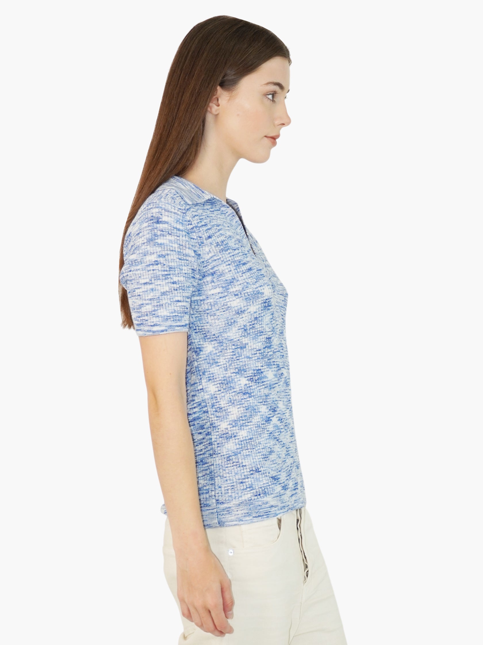 Marl Knit Top