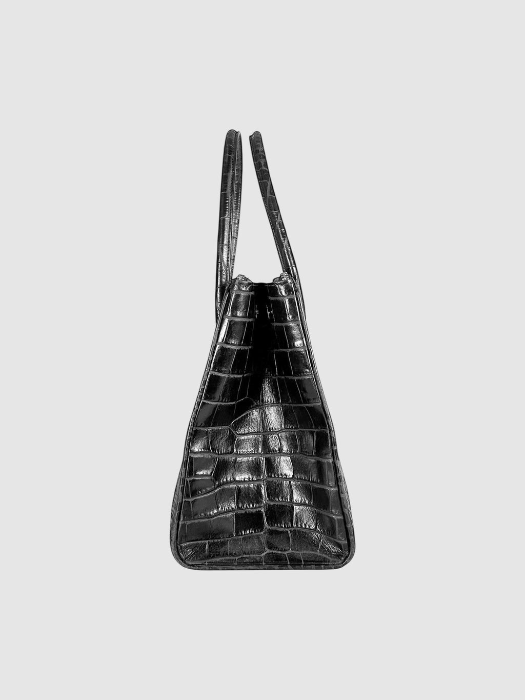 Croc-Embossed Bag