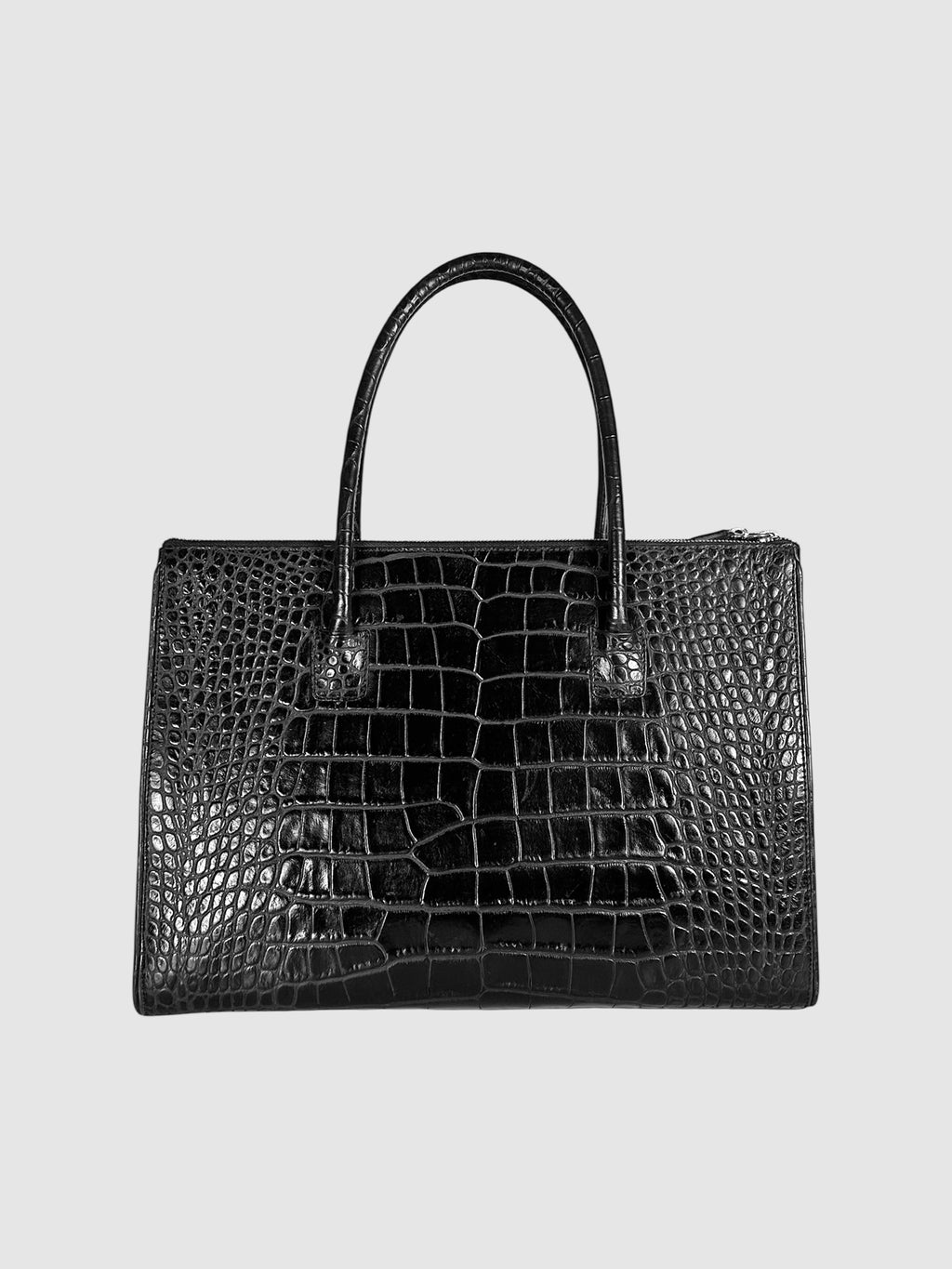 Croc-Embossed Bag
