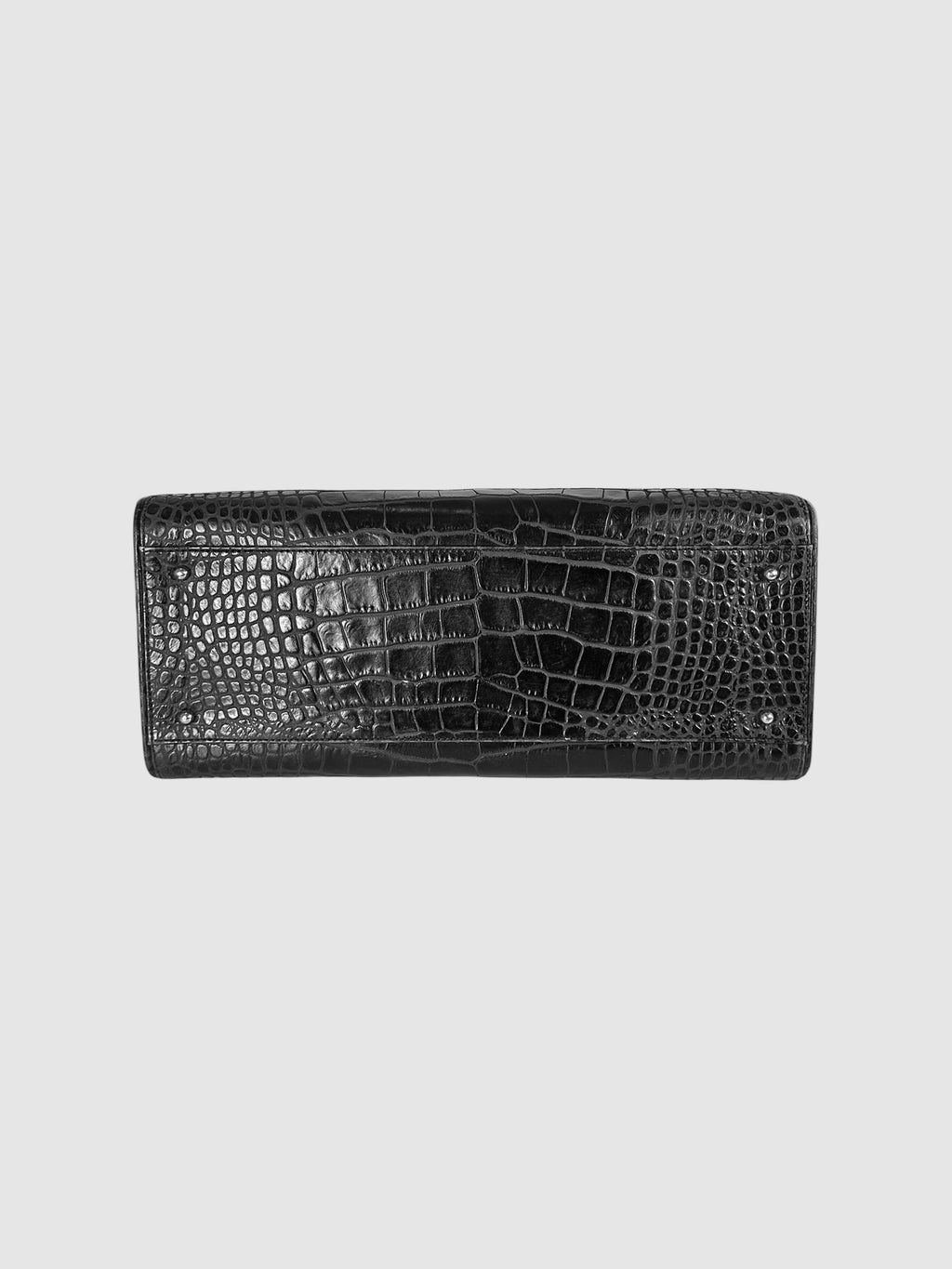 Croc-Embossed Bag