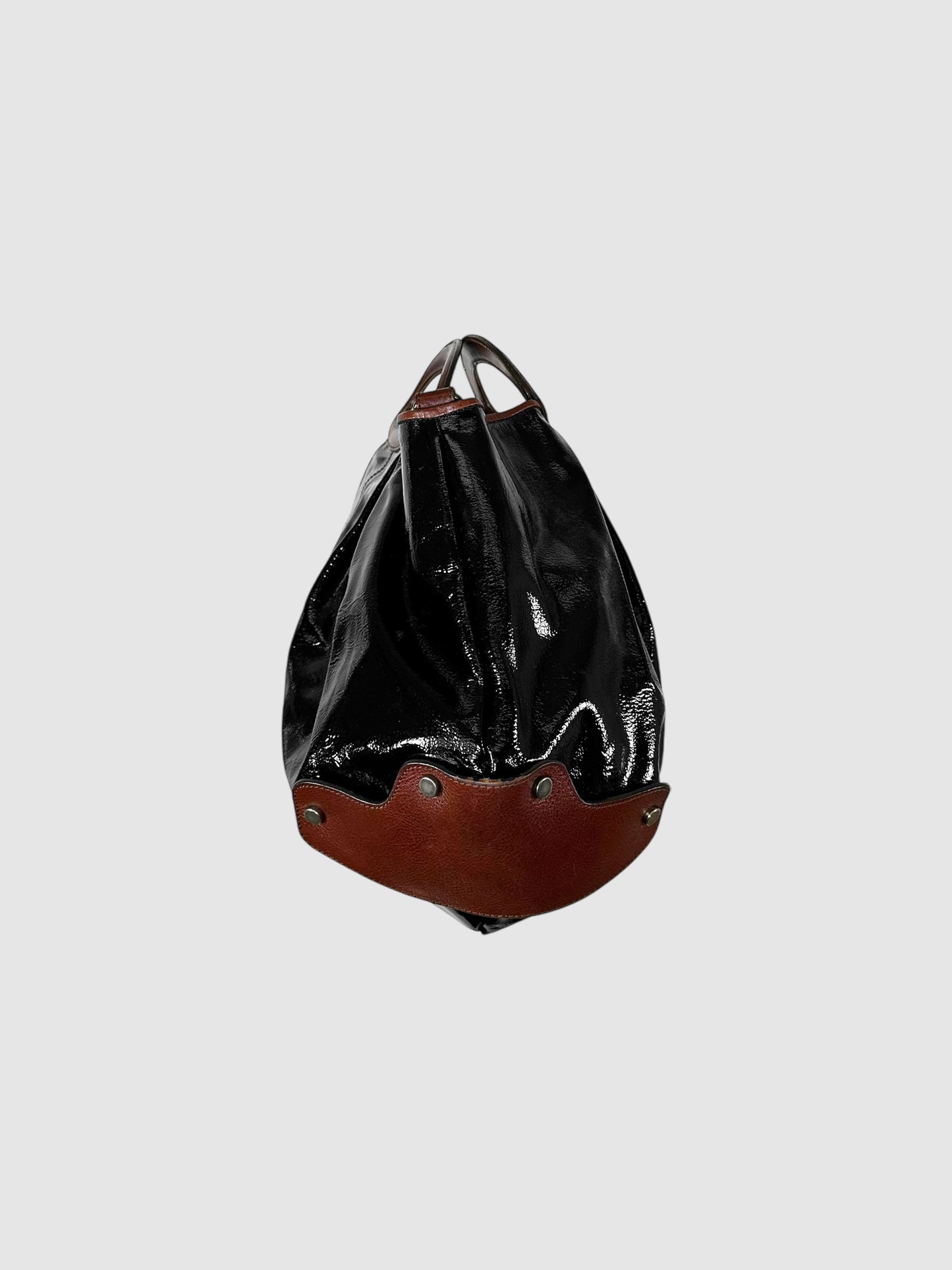 Balloon Top Handle Bag