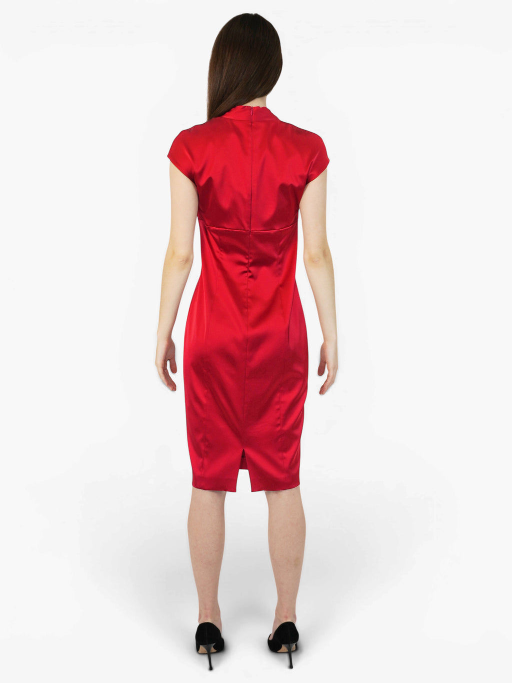 Satin Midi Dress