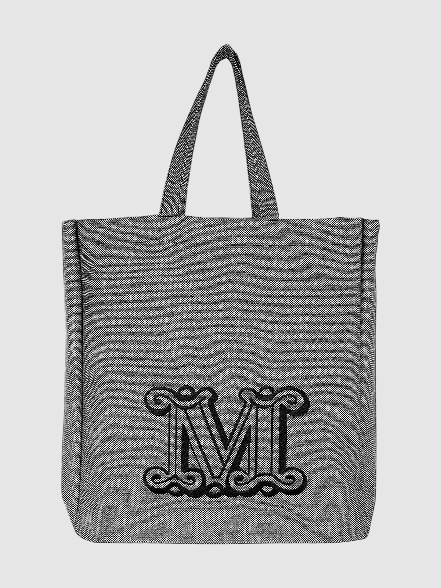 Embroidered Logo Large Tote Bag