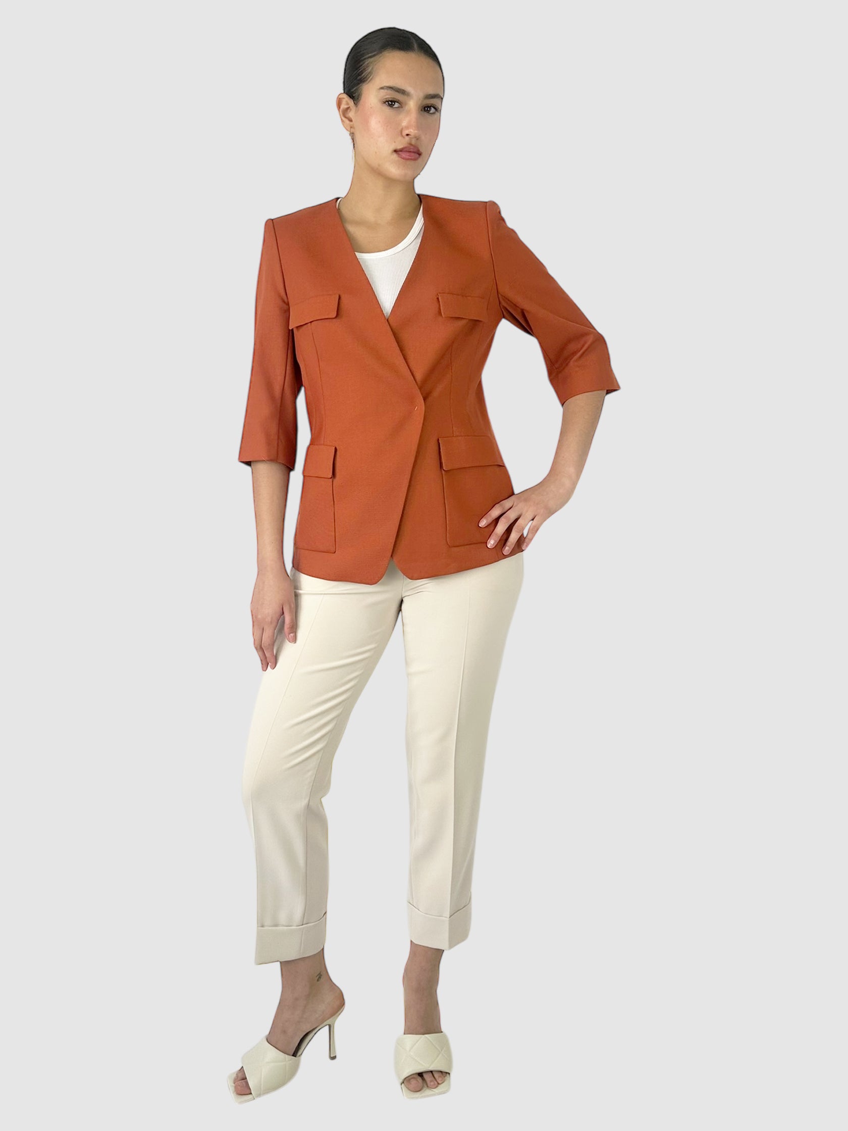 Single-Breasted Blazer