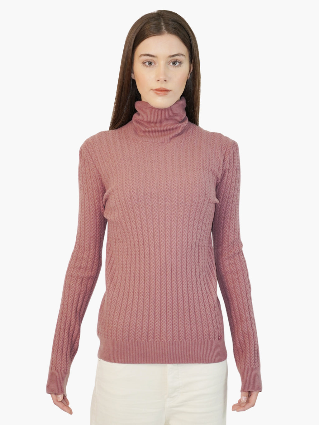 Wool Cable Knit Sweater