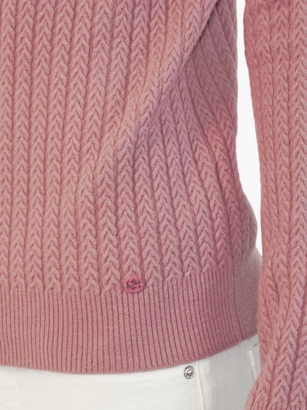 Wool Cable Knit Sweater