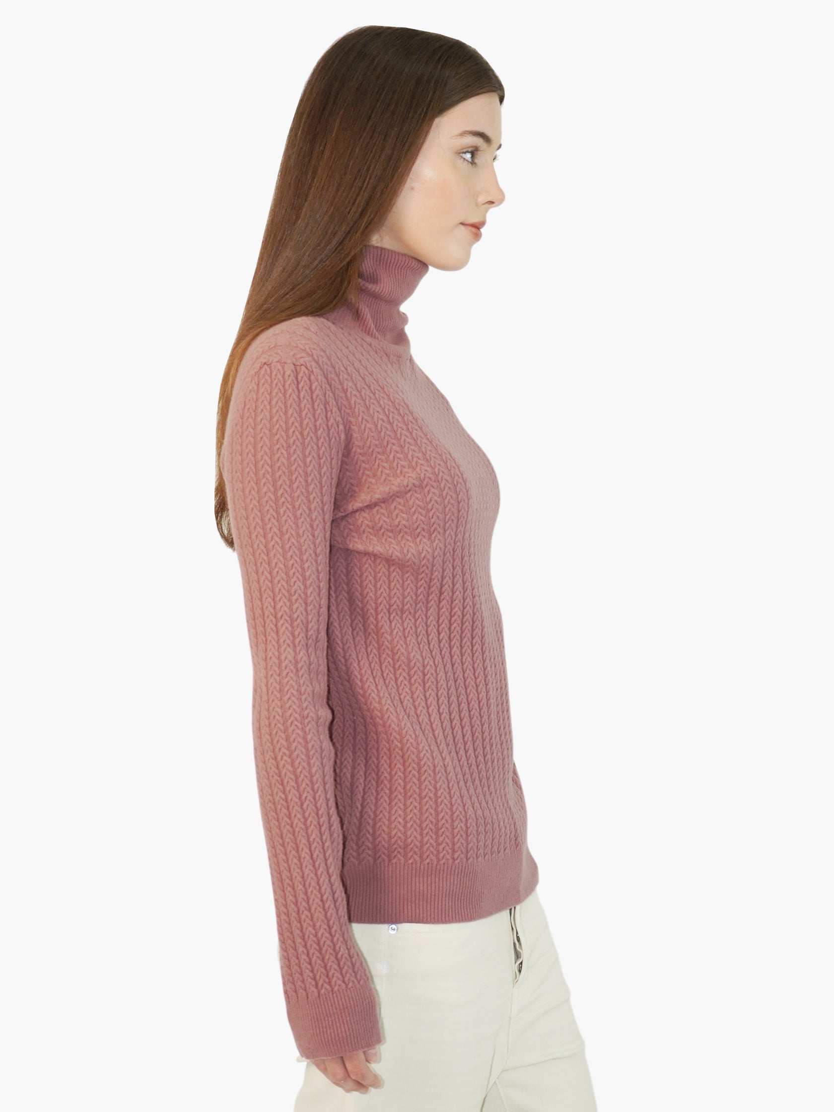 Wool Cable Knit Sweater