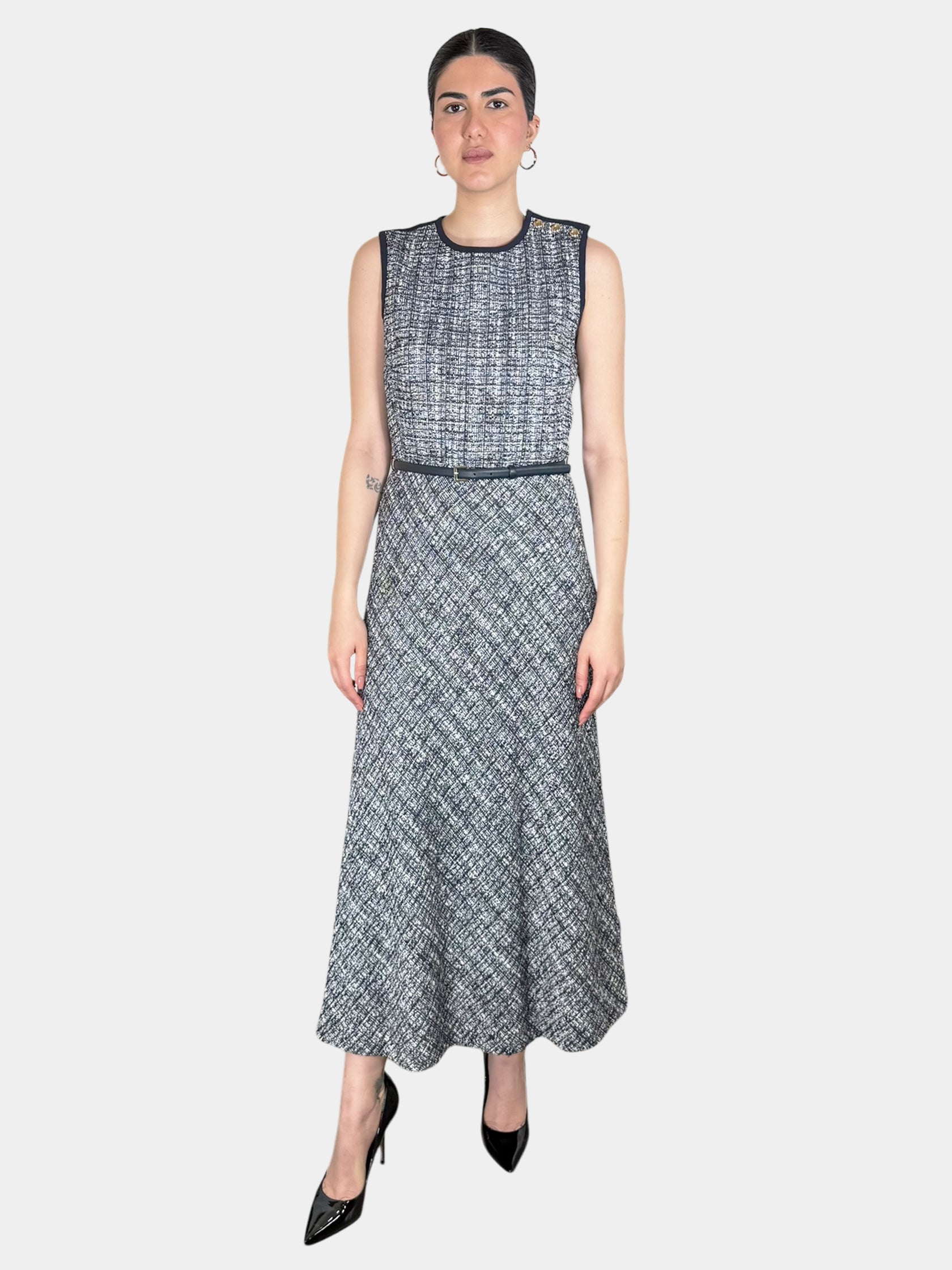 Spadino Tweed Midi Dress