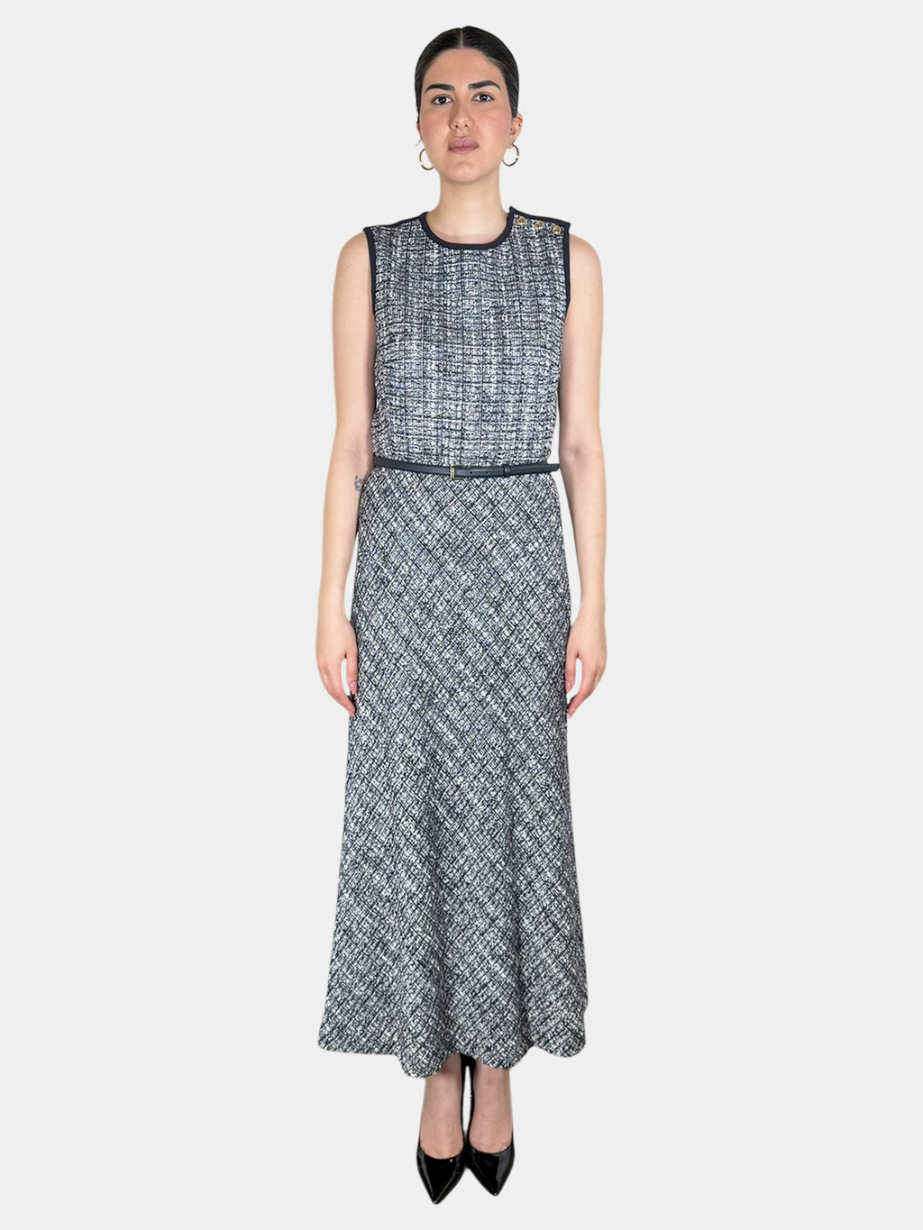 Spadino Tweed Midi Dress