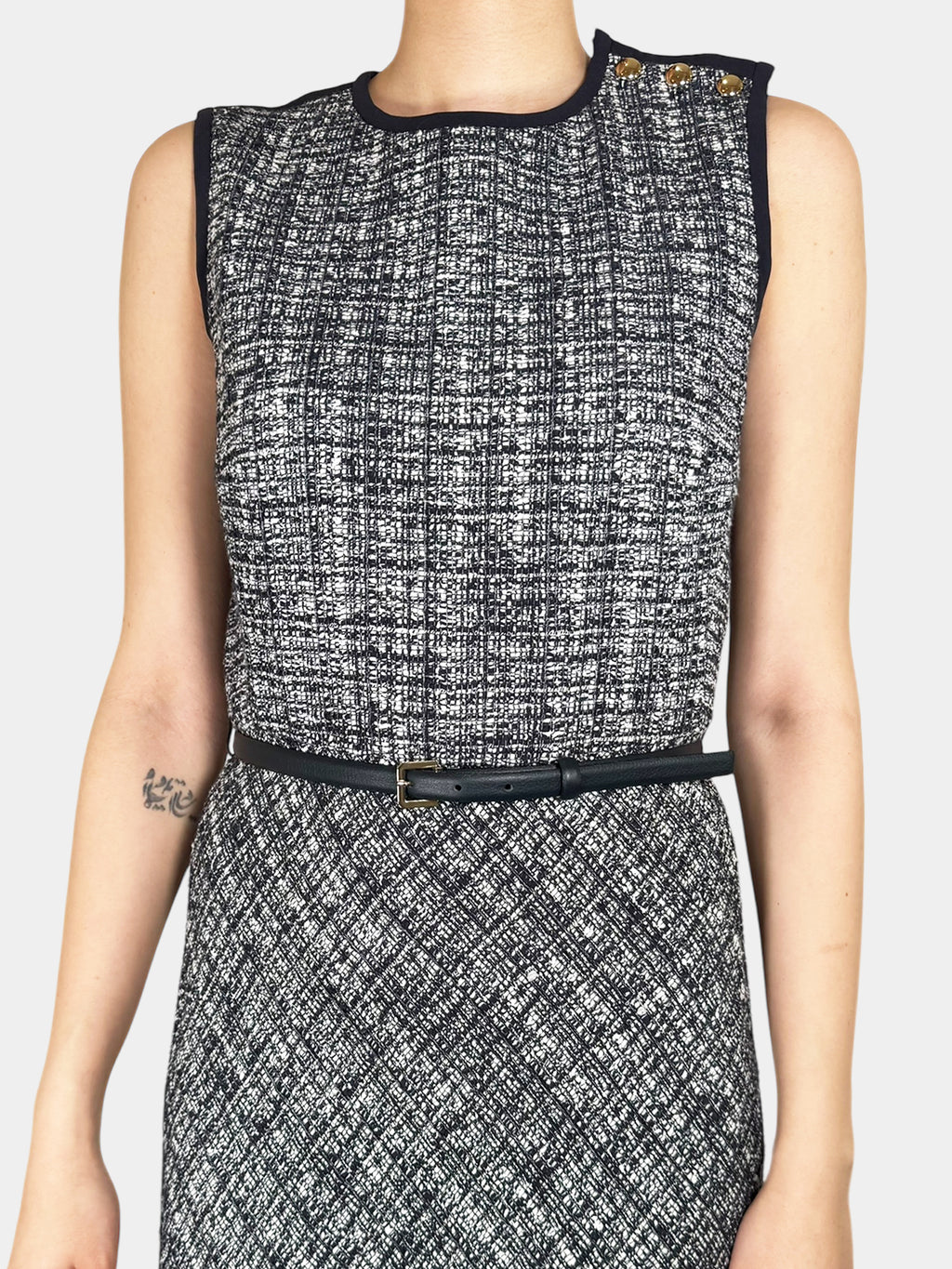 Spadino Tweed Midi Dress