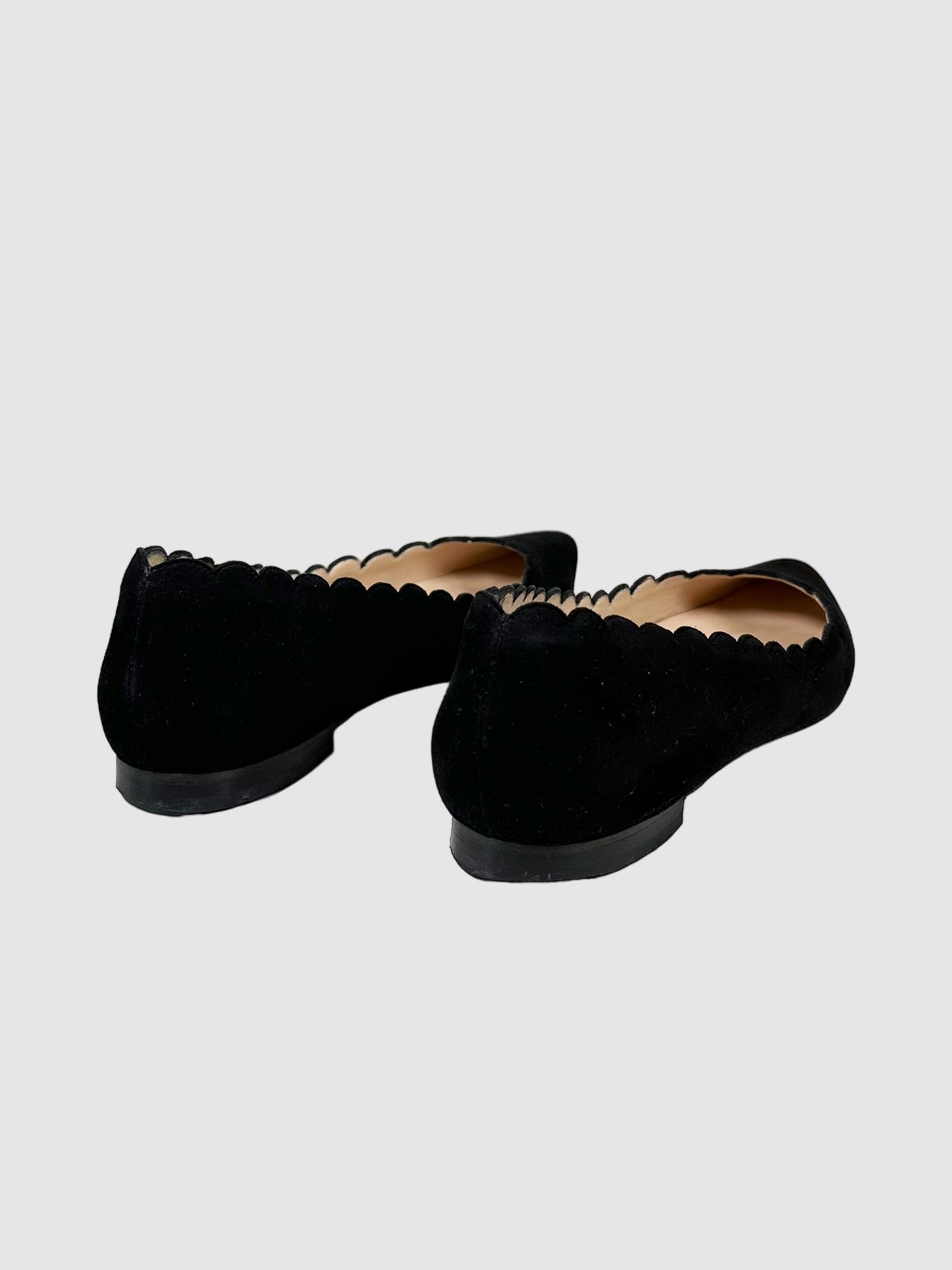 Manolo Blahnik Pointed Toe Flats - Size 39.5