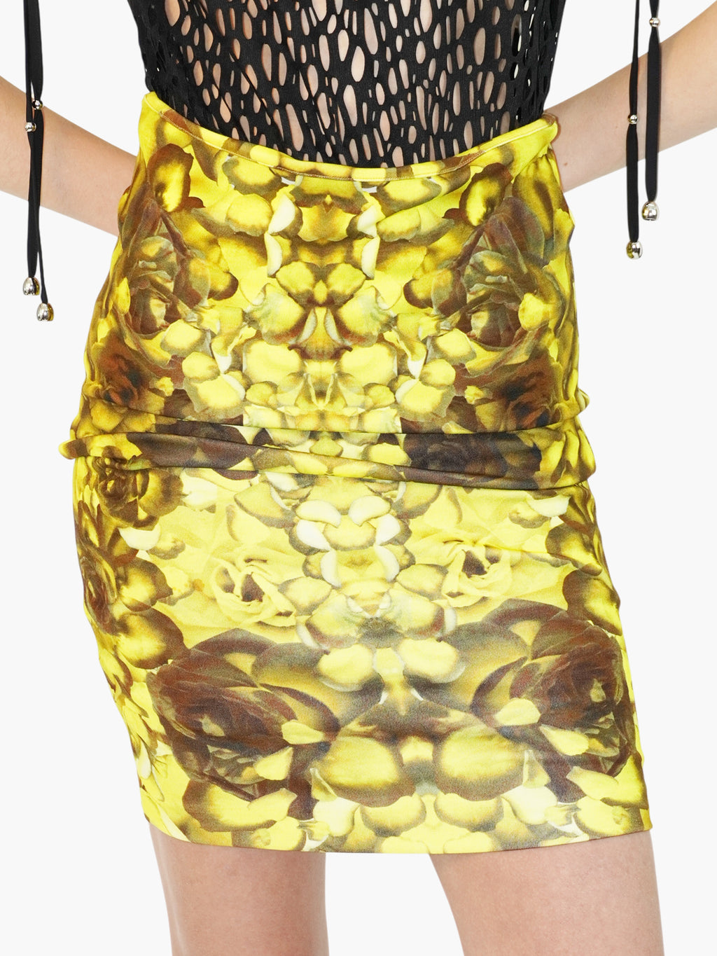 Printed Midi Skirt