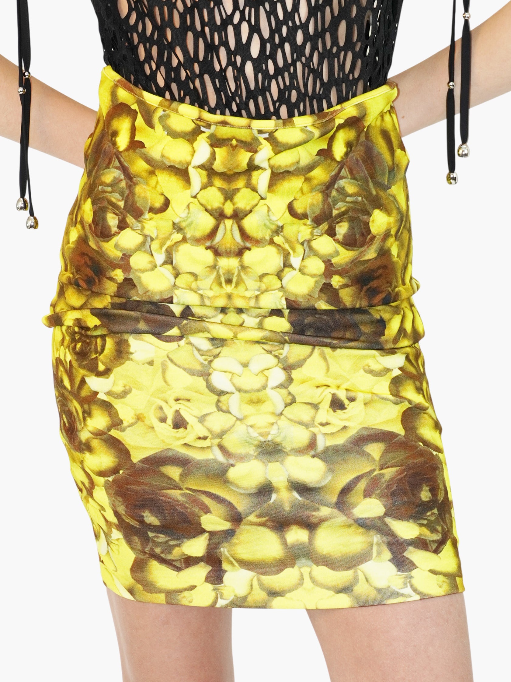 Printed Midi Skirt