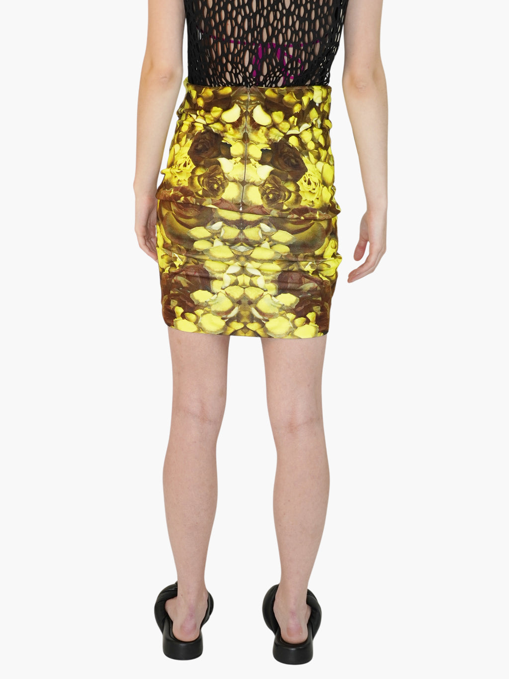 Printed Midi Skirt