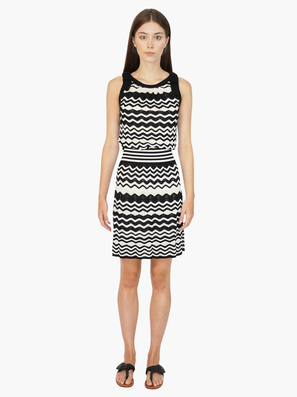 Chevron Knit Dress