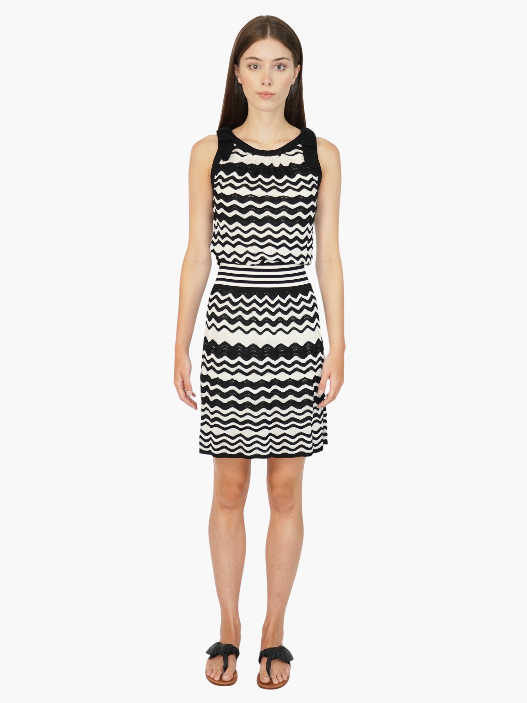 Chevron Knit Dress