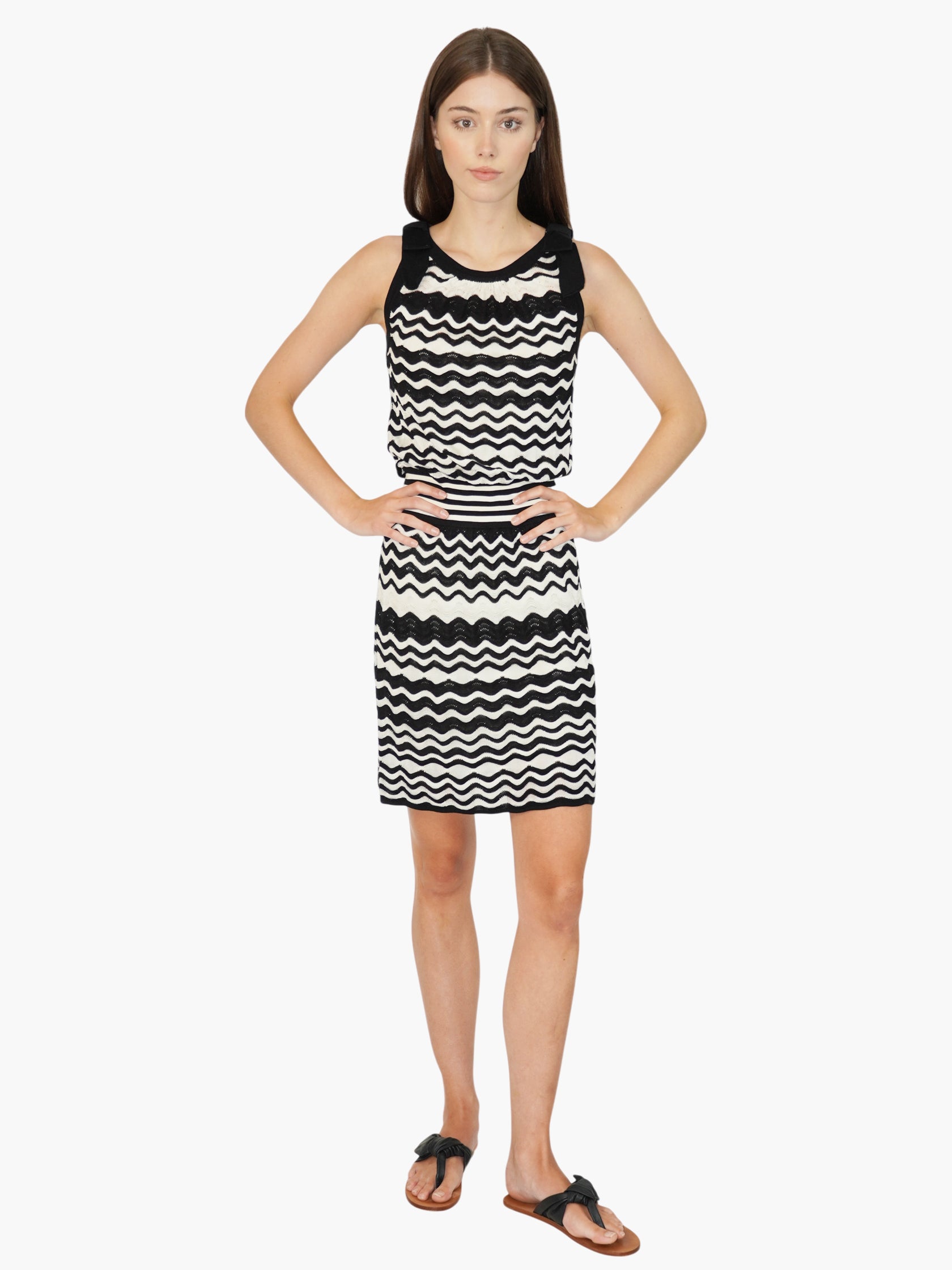 Chevron Knit Dress
