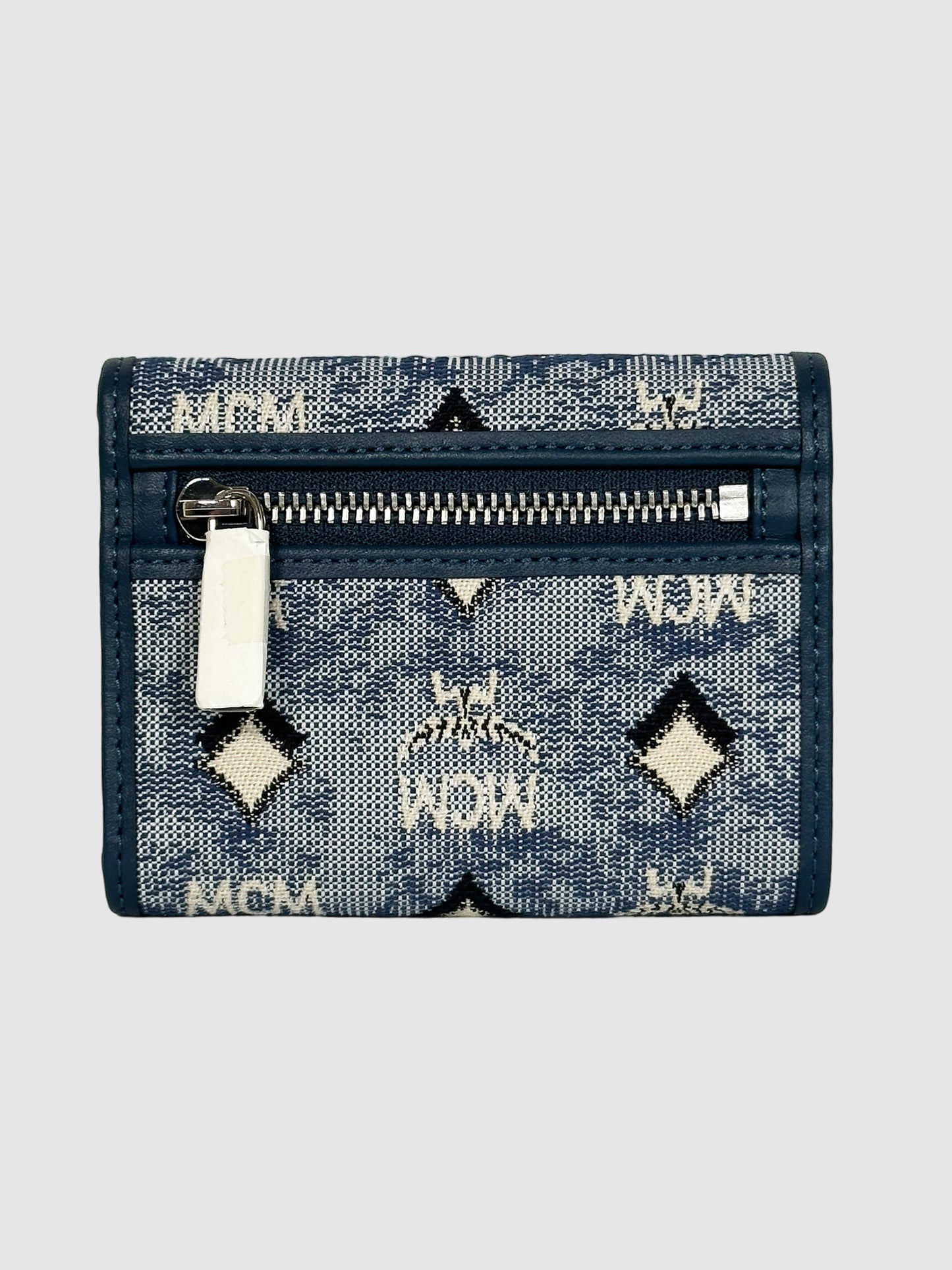 Monogram Printed Compact Wallet