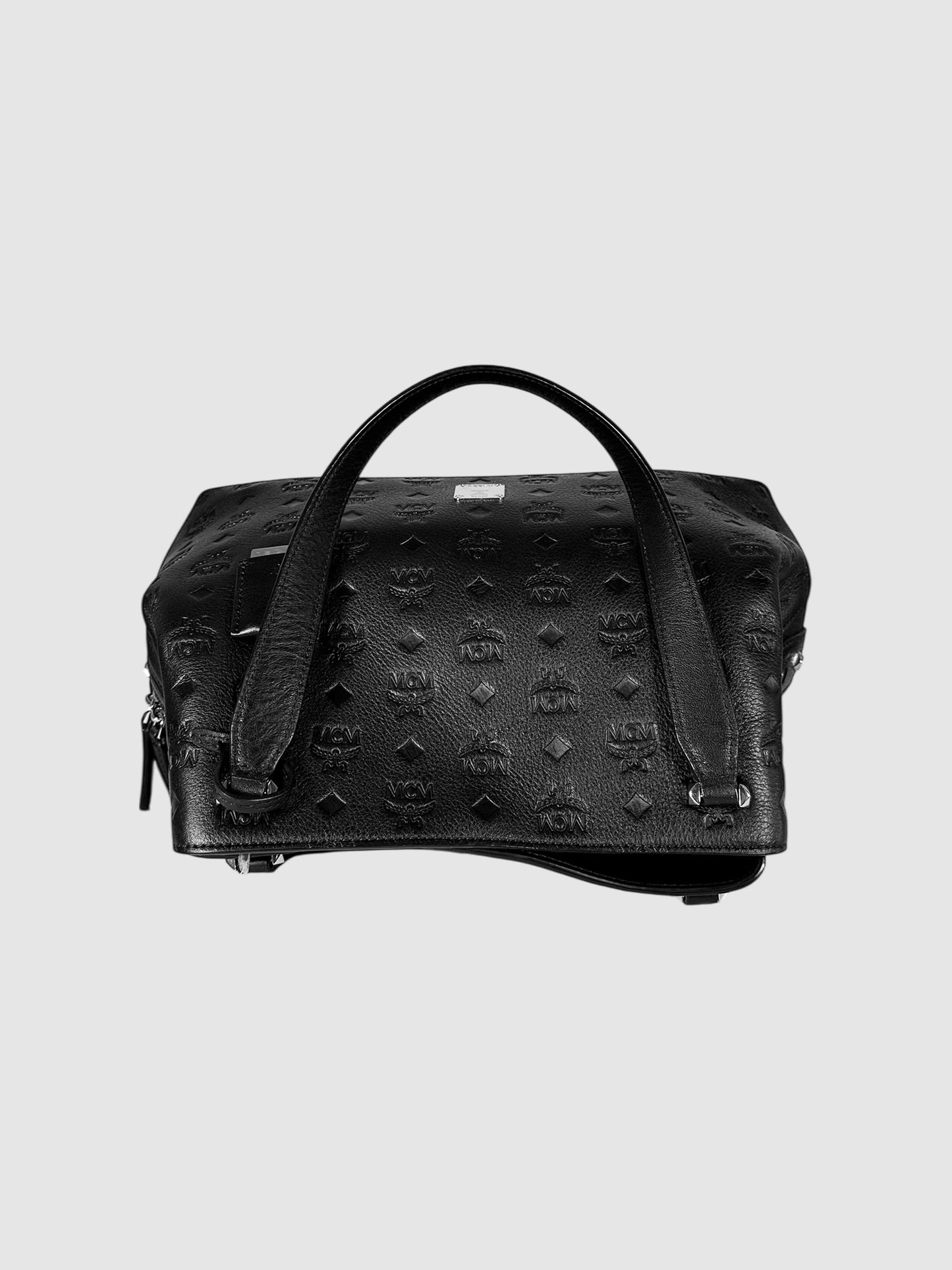 Logo Embossed Hobo Bag