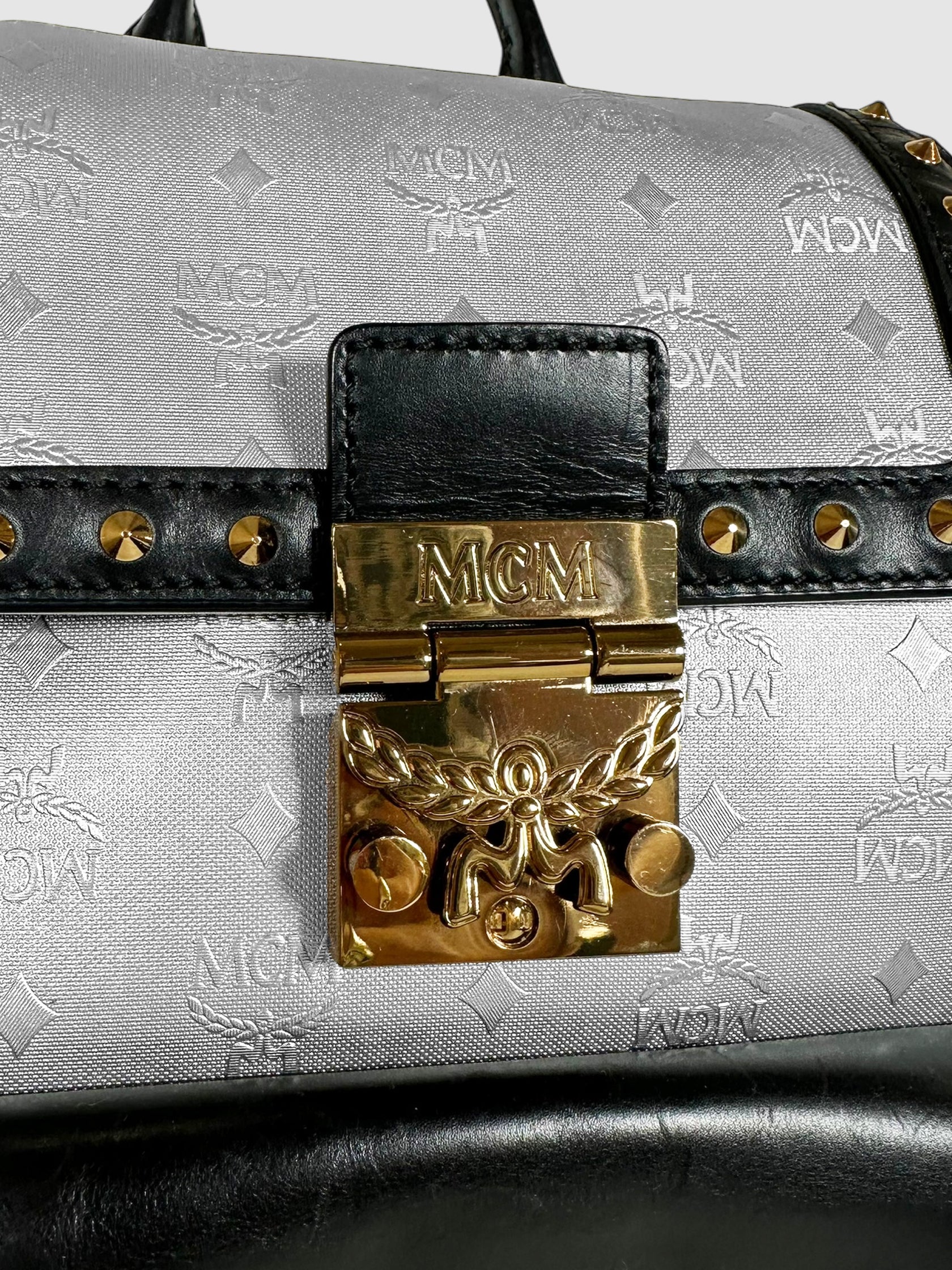 Studded Flap Backpack