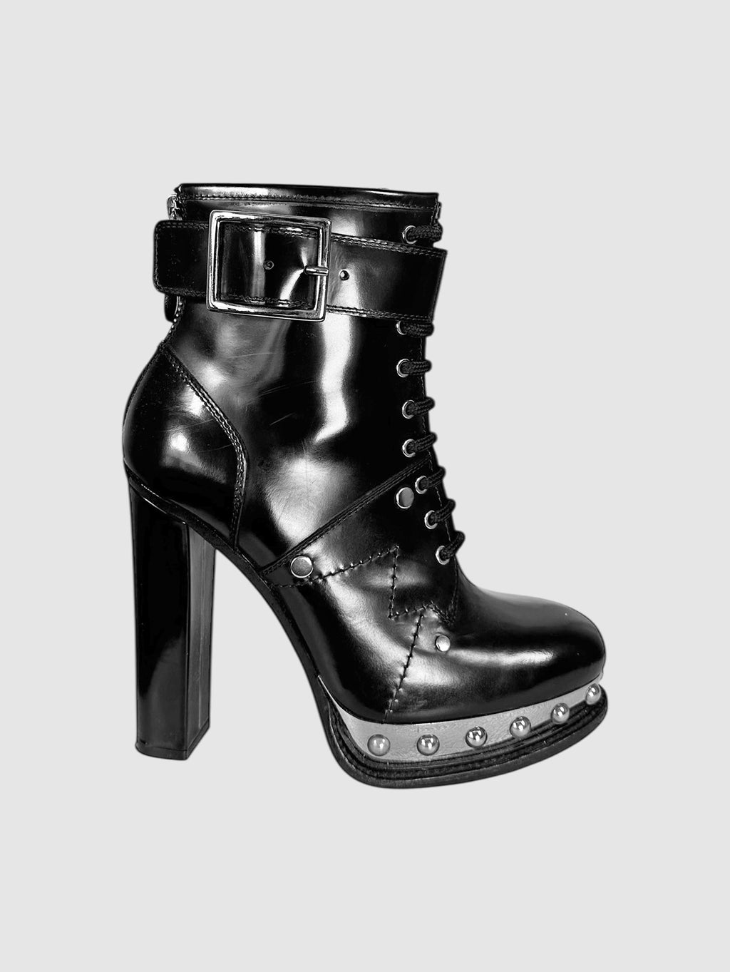 Studded Platform Boots