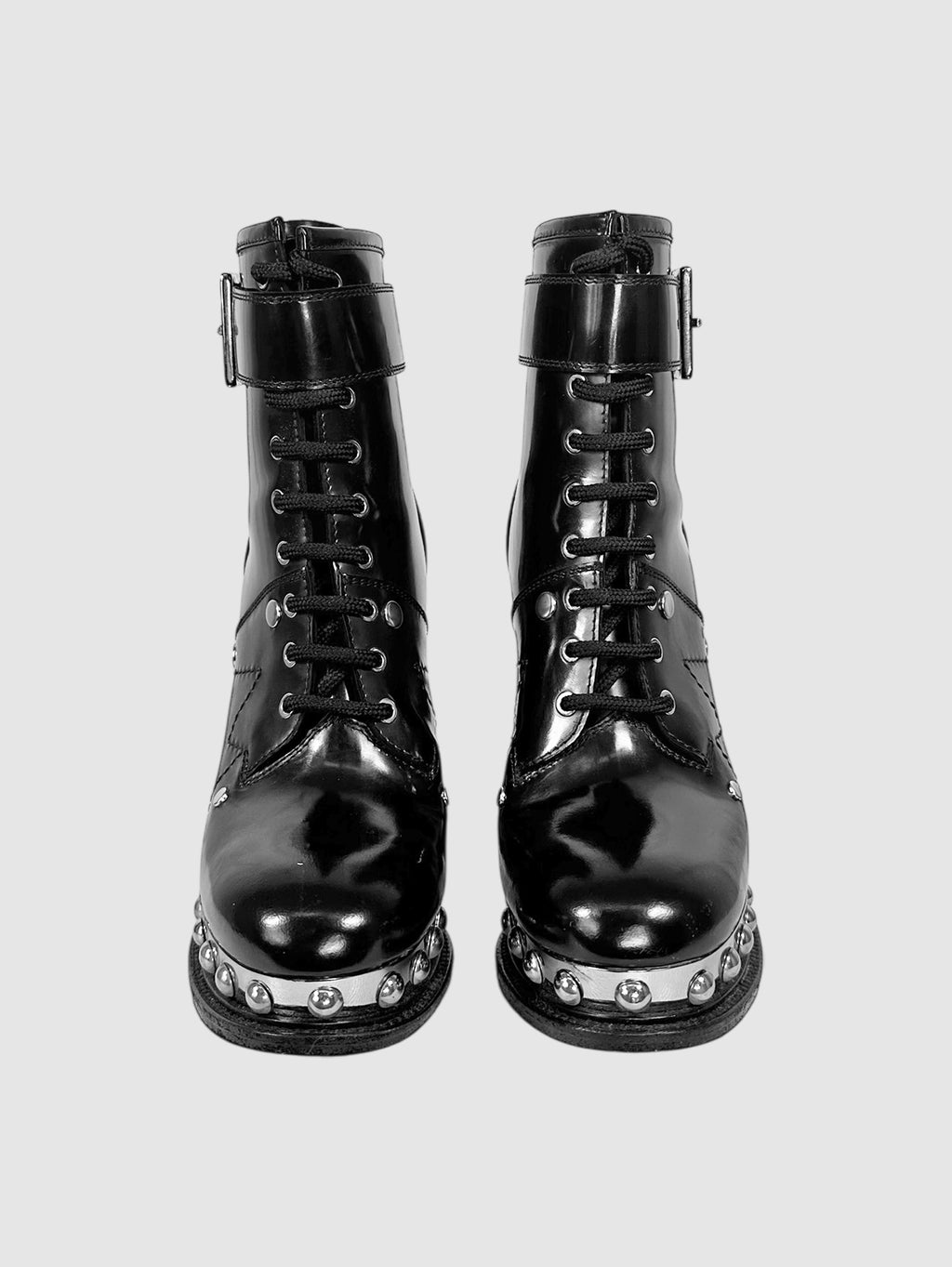 Studded Platform Boots