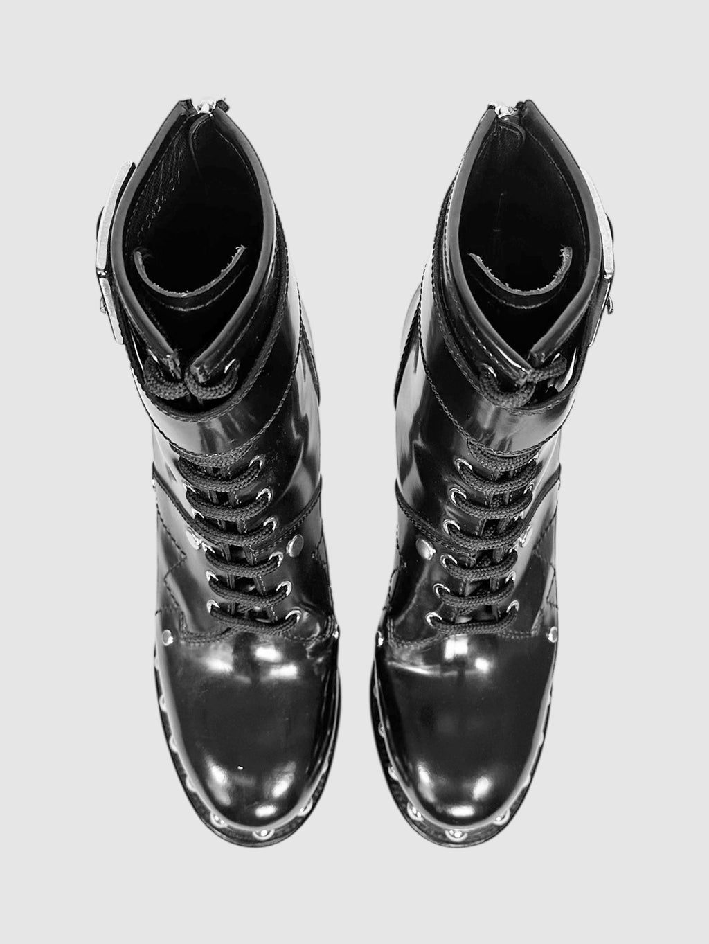 Studded Platform Boots