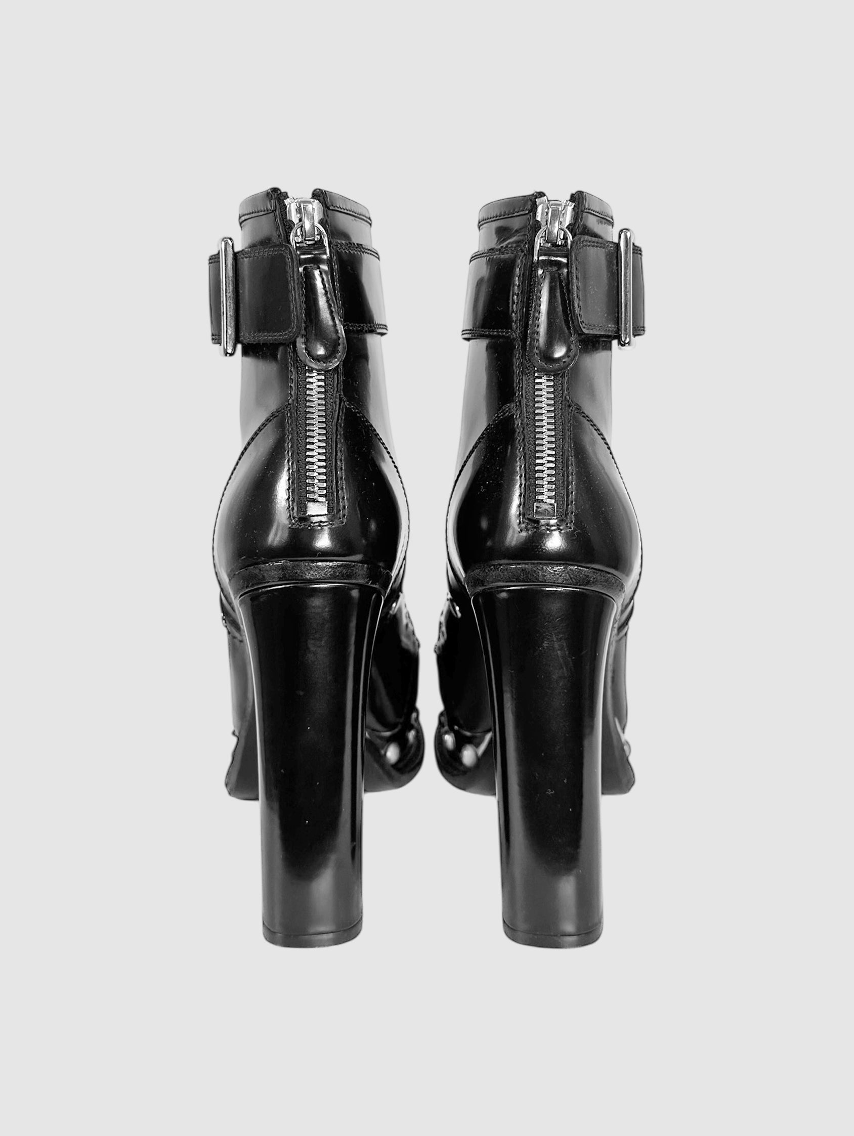 Studded Platform Boots