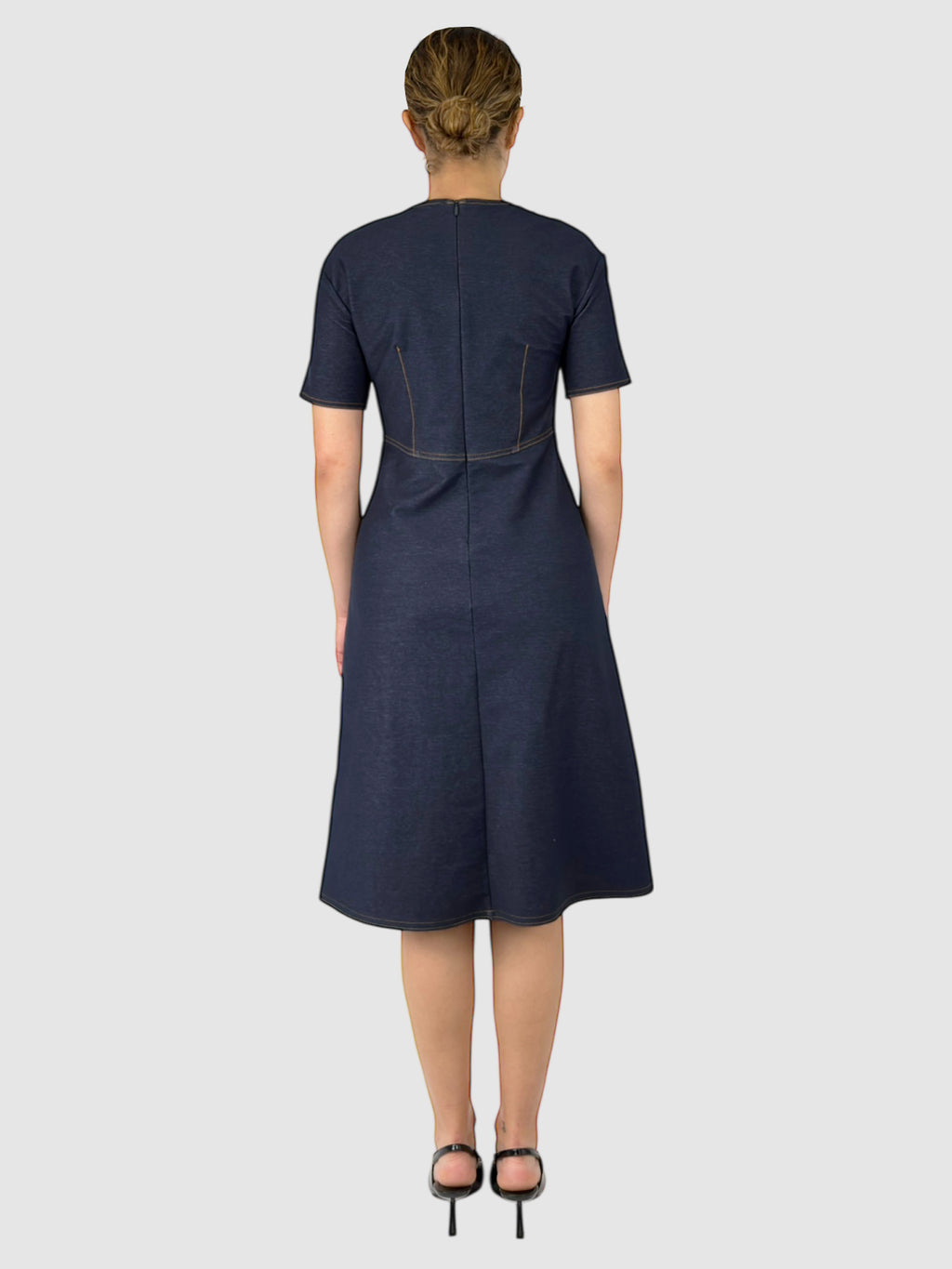Denim Midi Dress